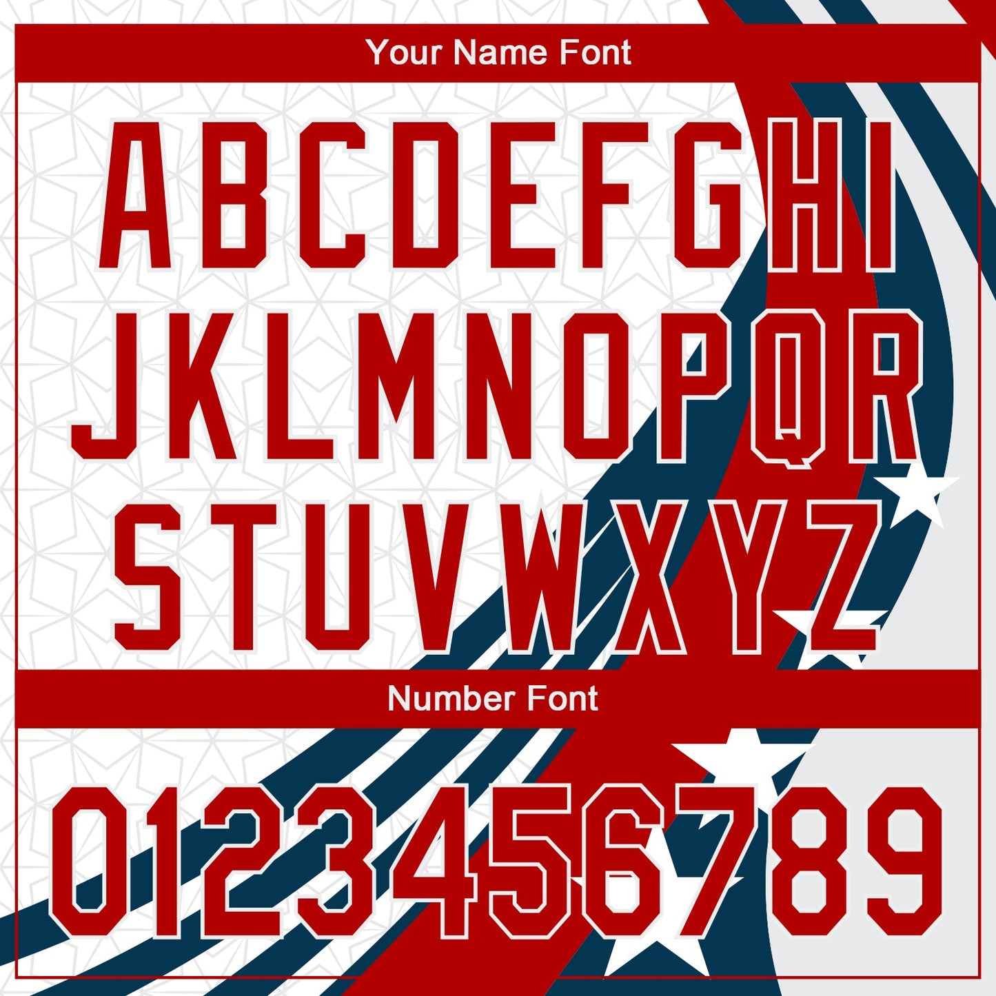 Custom White Red 3D American Flag Authentic Baseball Jersey baseball jersey product view 5