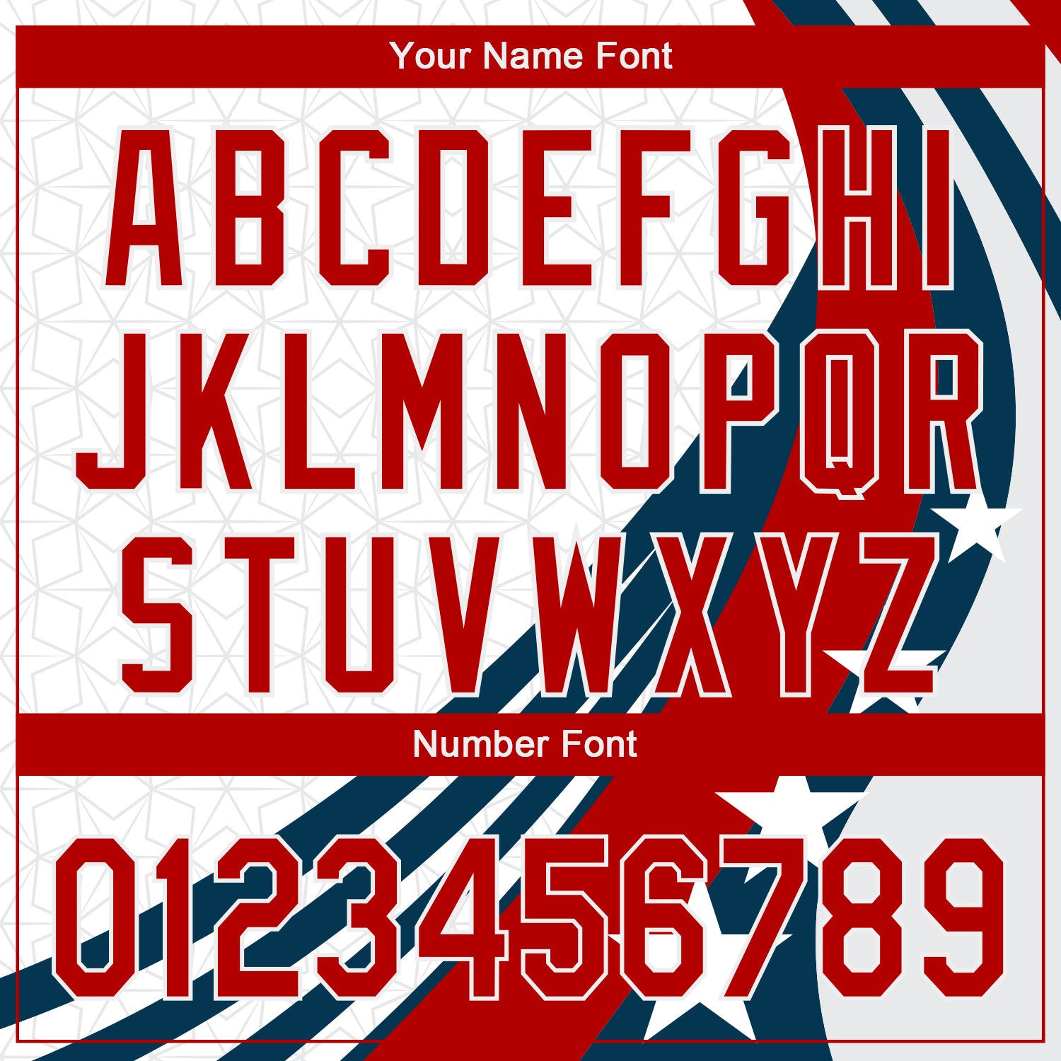 Custom White Red 3D American Flag Authentic Baseball Jersey baseball jersey product view 5