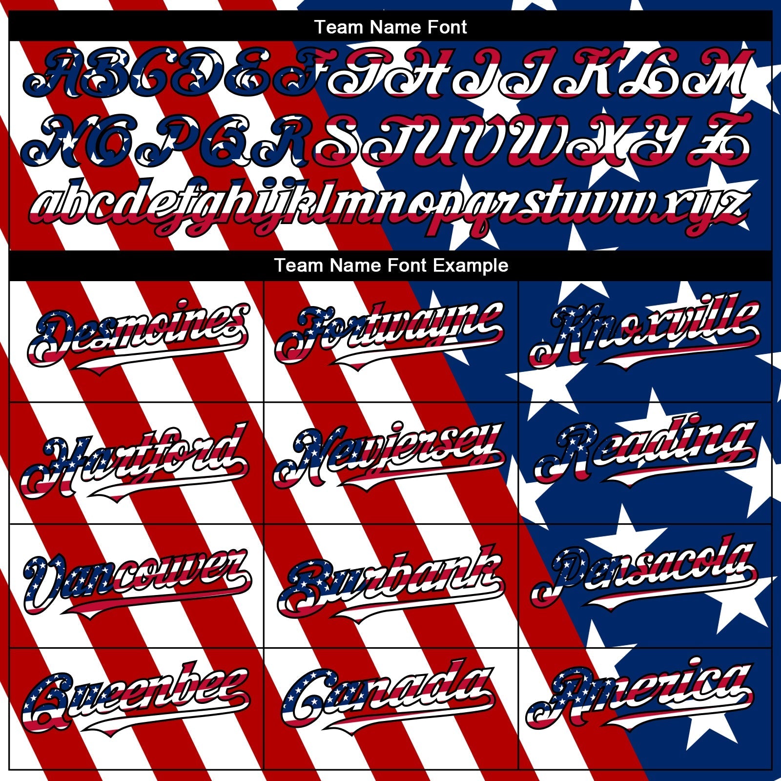 Custom Royal USA Flag Red-Black 3D Authentic Baseball Jersey baseball jersey product view 4