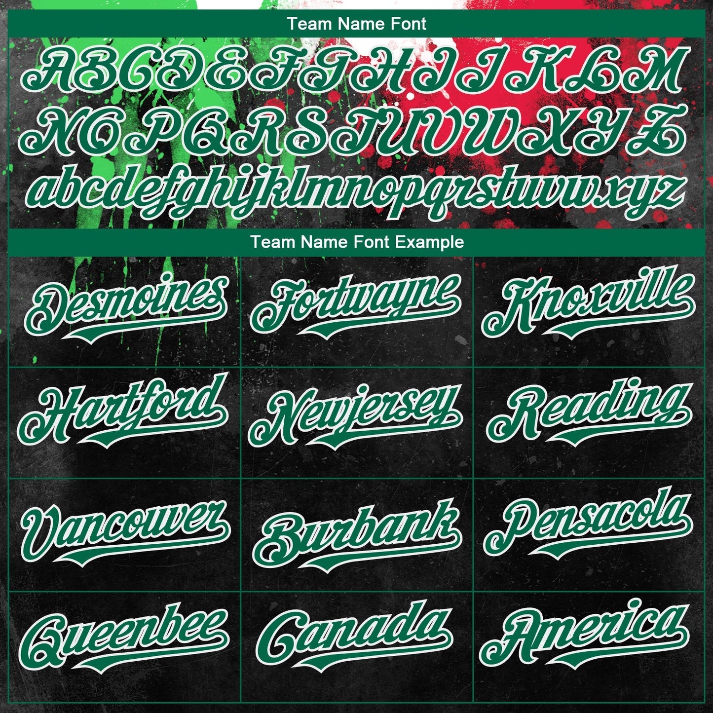 Custom Black Red Kelly Green 3D Mexican Flag Watercolored Splashes Grunge Design Authentic Baseball Jersey baseball jersey product view 4