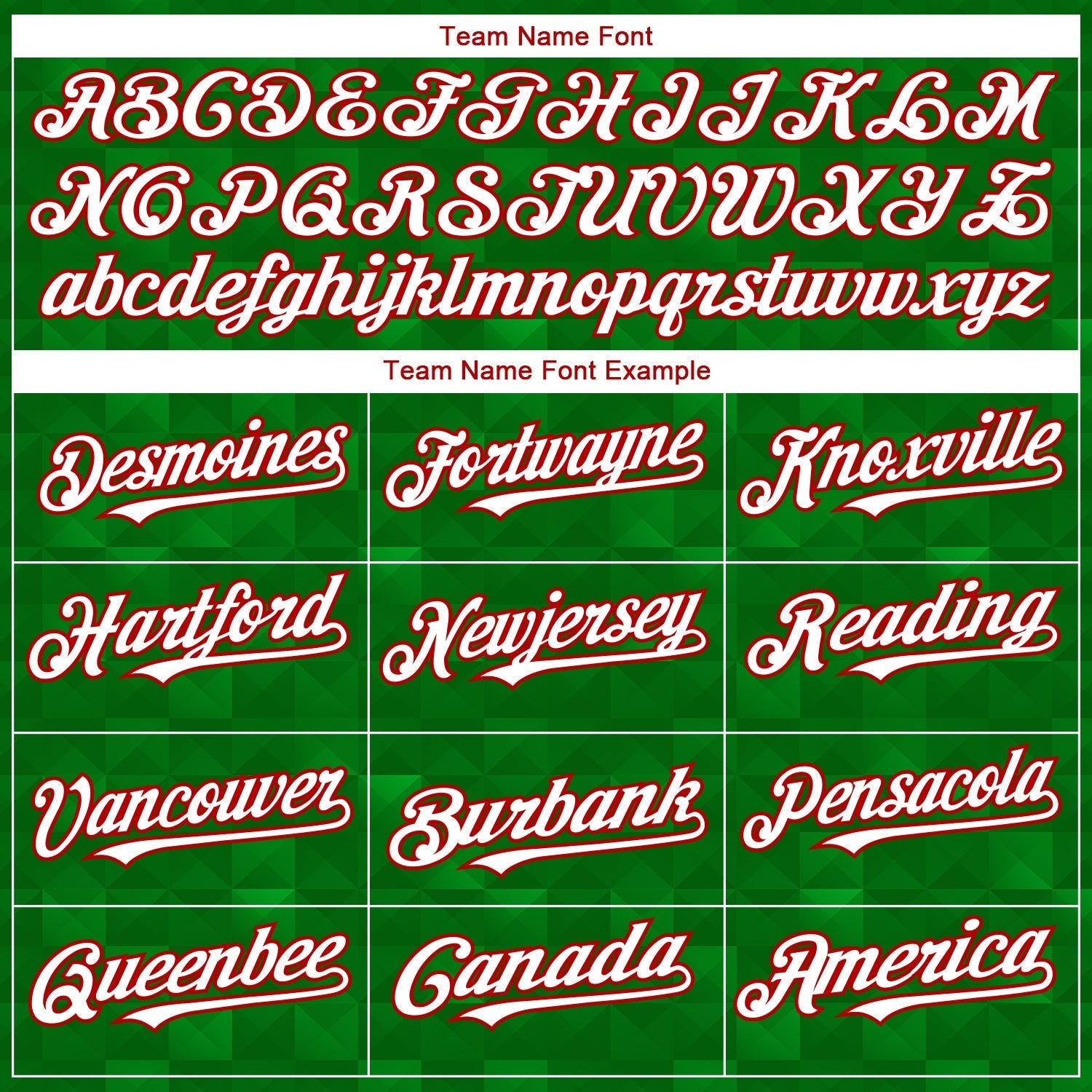 Custom Kelly Green White-Red 3D Mexico Authentic Baseball Jersey baseball jersey product view 4