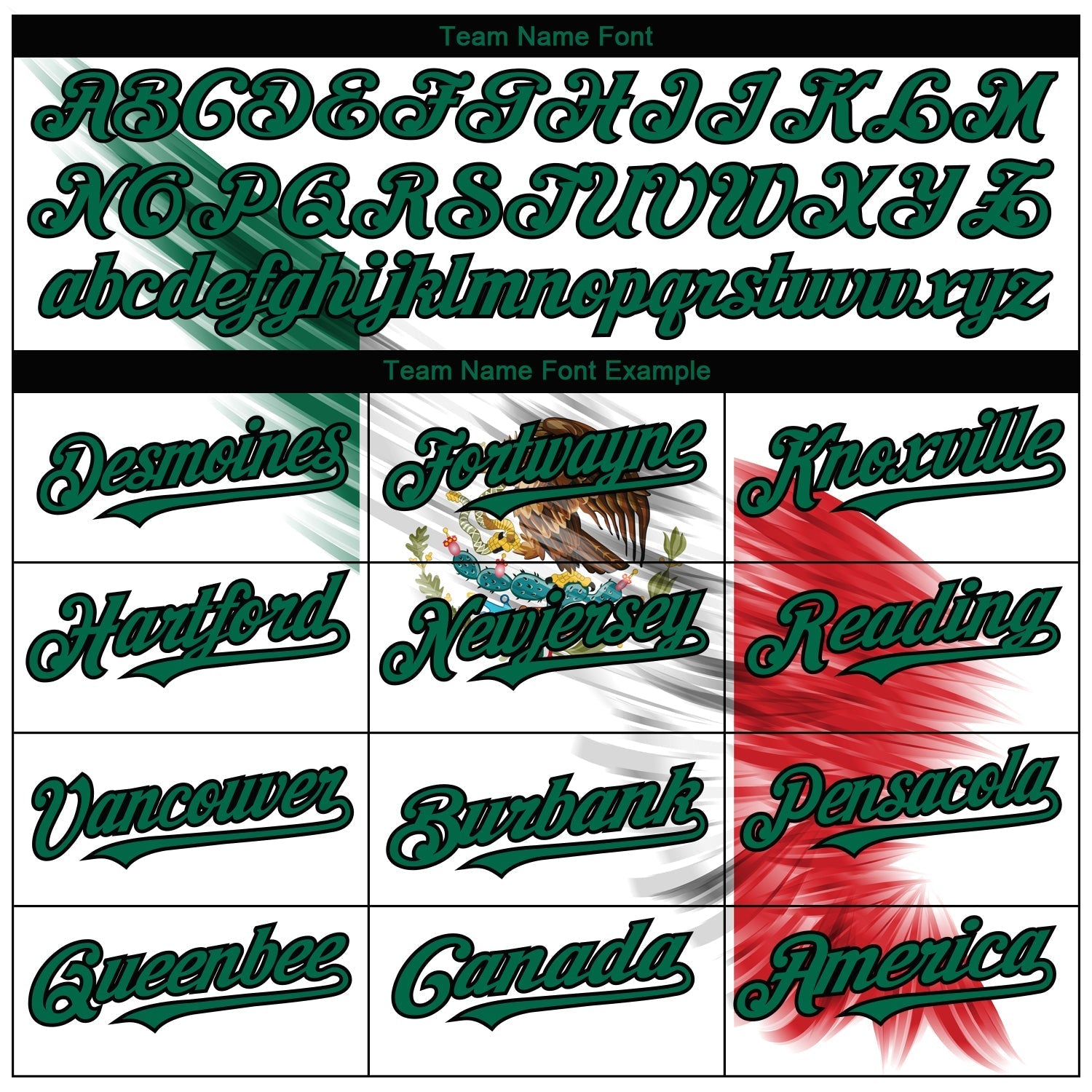 Custom White Red Kelly Green-Black 3D The Abstract Wing With Mexican Flag Authentic Baseball Jersey baseball jersey product view 4