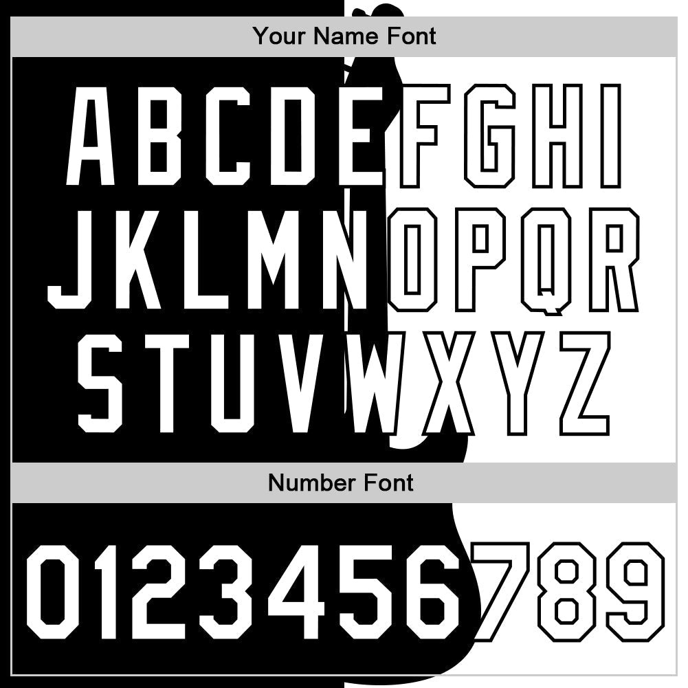 Custom Black White 3D Pattern Design Music Festival Guitar Rock And Roll Authentic Baseball Jersey baseball jersey product view 5