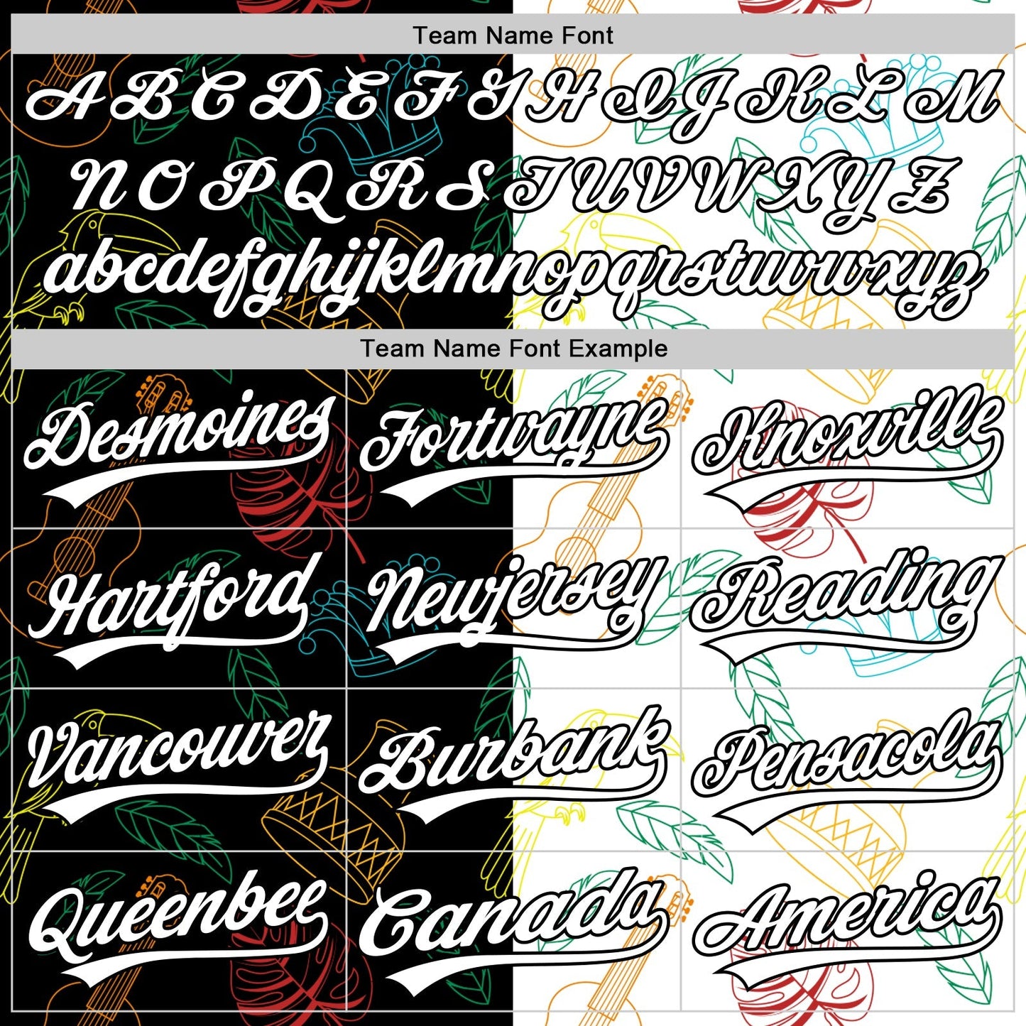 Custom Black White 3D Pattern Design Music Festival Brazilian Carnival Authentic Baseball Jersey baseball jersey product view 4