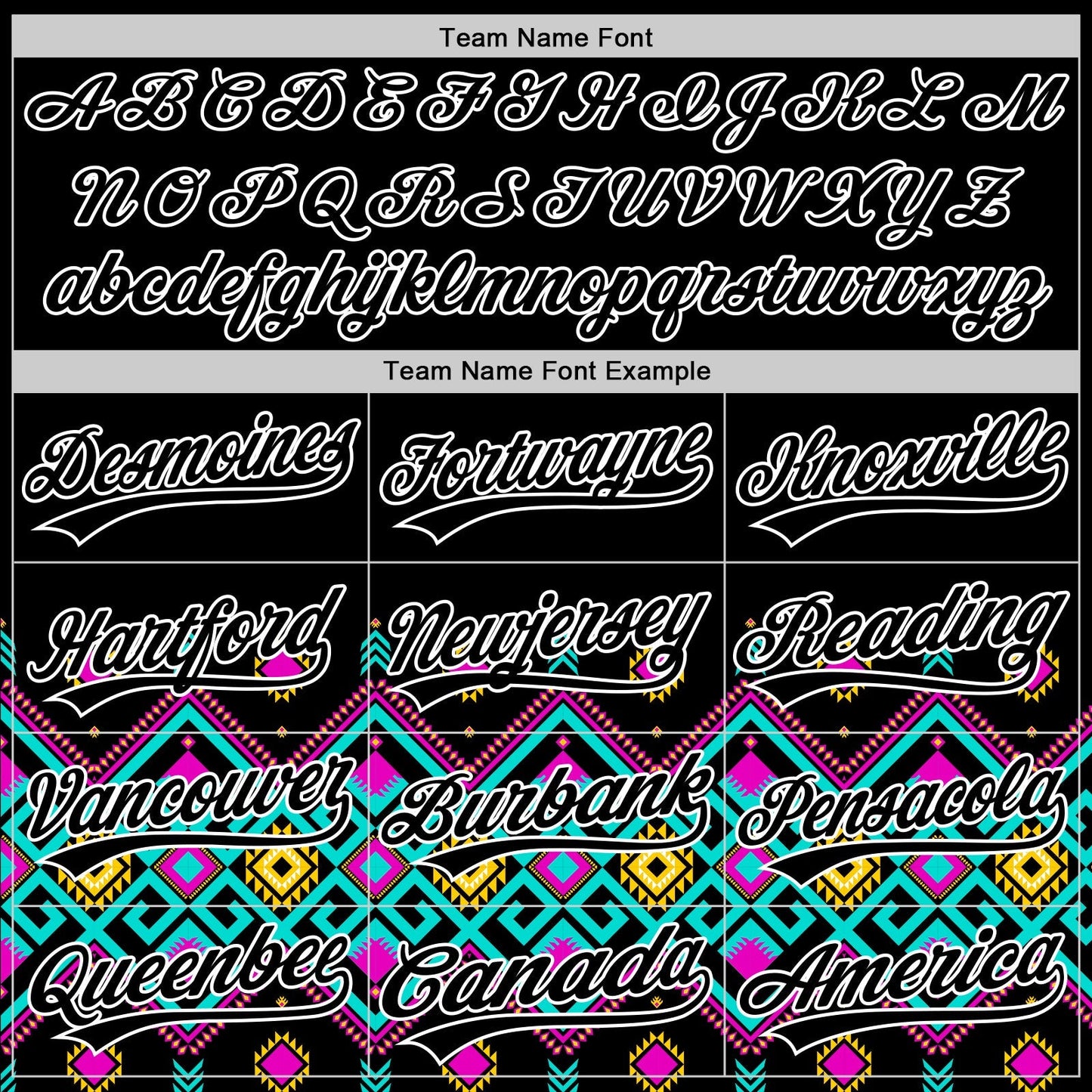 Custom Black White 3D Pattern Design Traditional African Ethnic Style Authentic Baseball Jersey baseball jersey product view 3