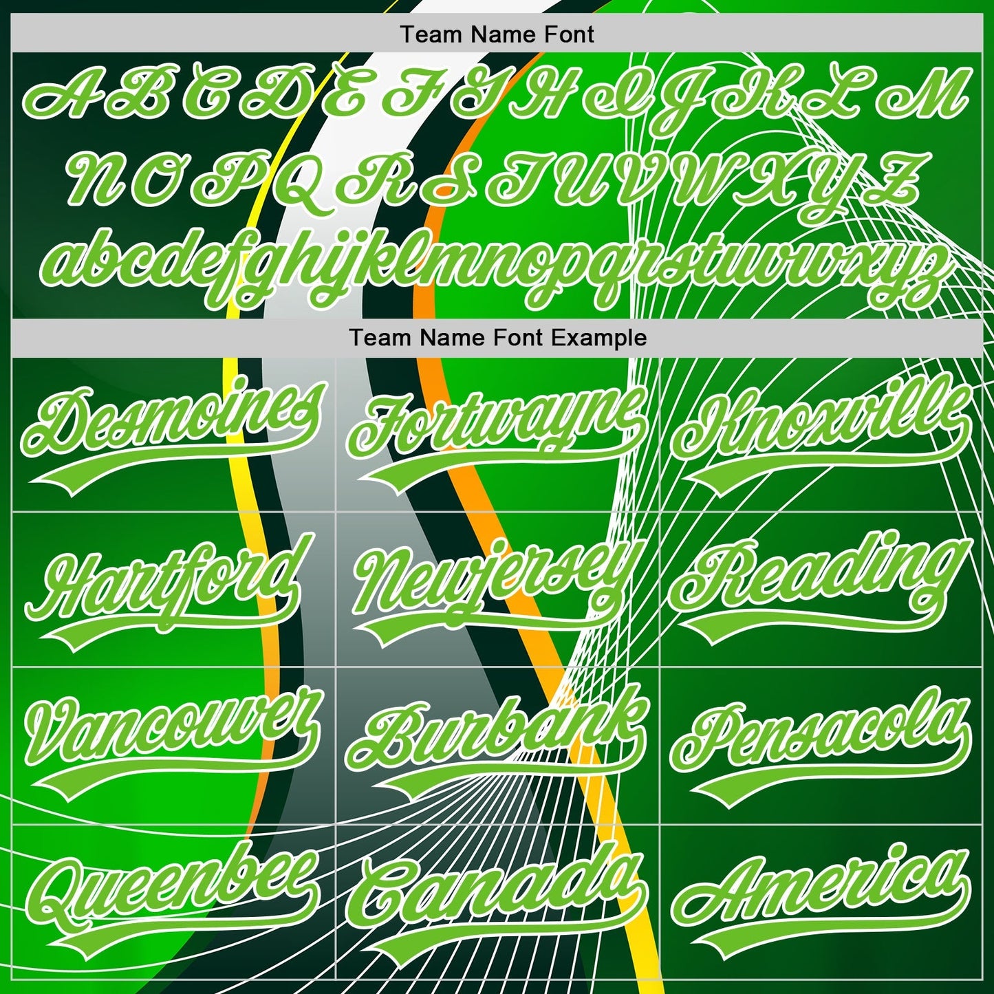 Custom Aurora Green Green-White 3D Pattern Design Abstract Sport Authentic Baseball Jersey baseball jersey product view 4