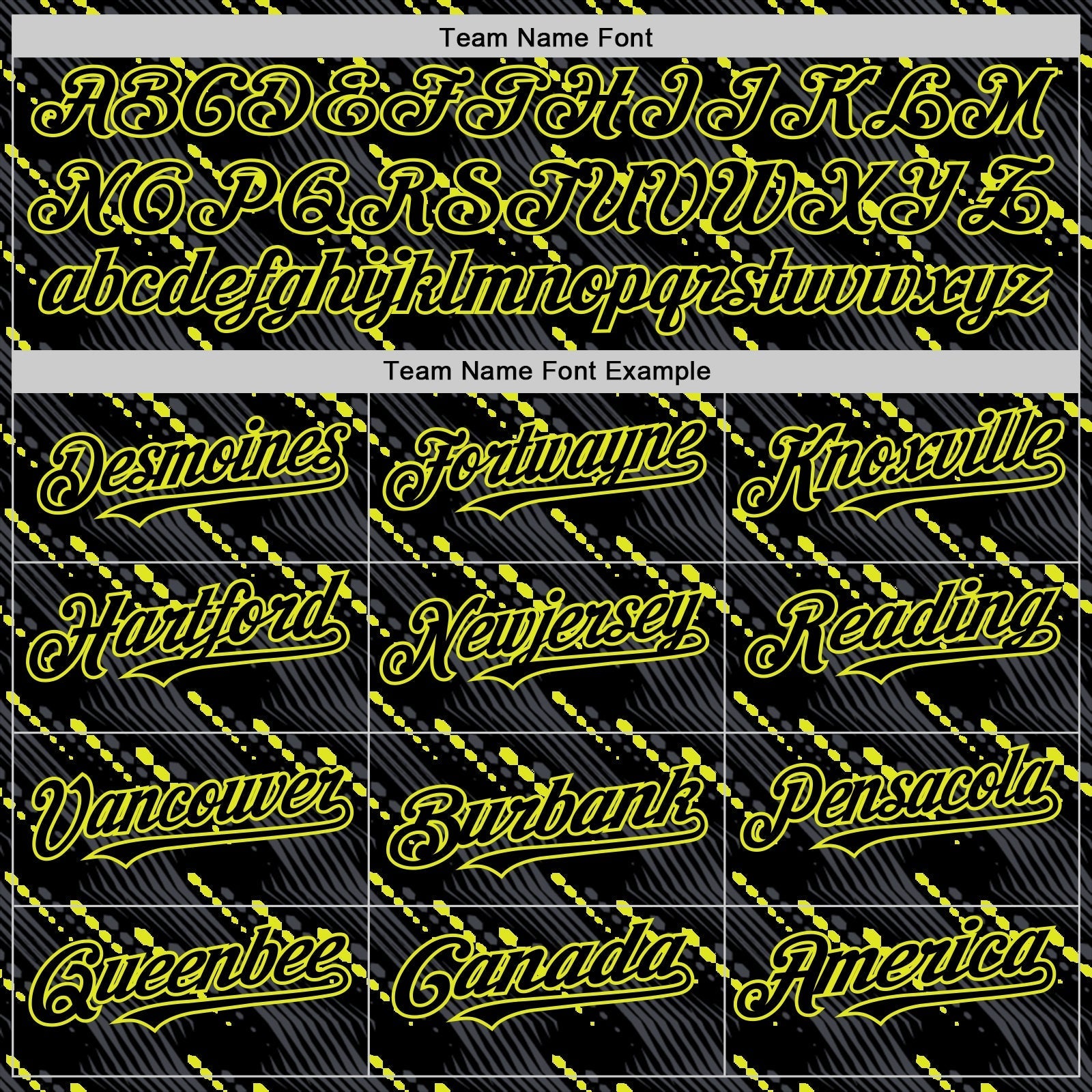 Custom Black Neon Yellow 3D Pattern Design Slant Lines Authentic Baseball Jersey baseball jersey product view 4