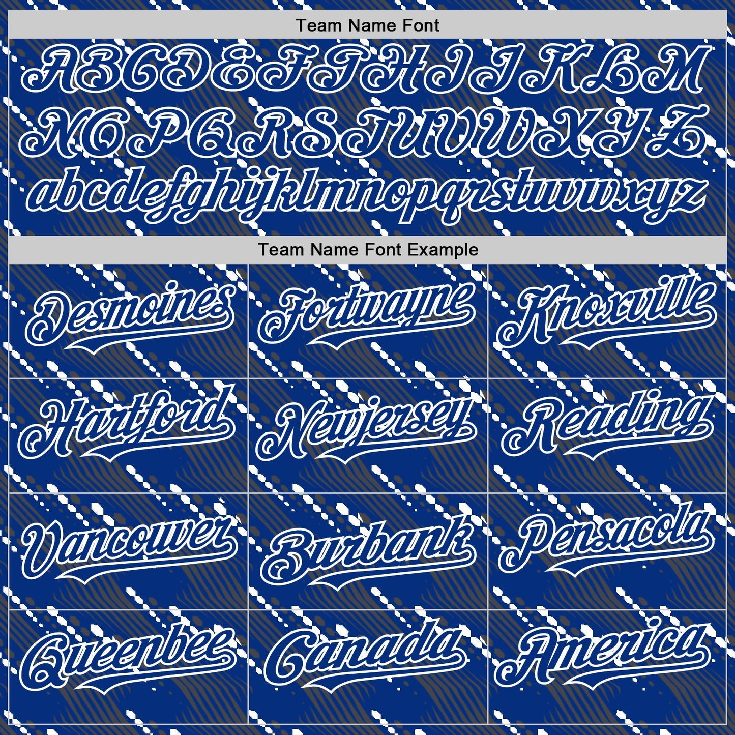 Custom Royal White 3D Pattern Design Slant Lines Authentic Baseball Jersey baseball jersey product view 4