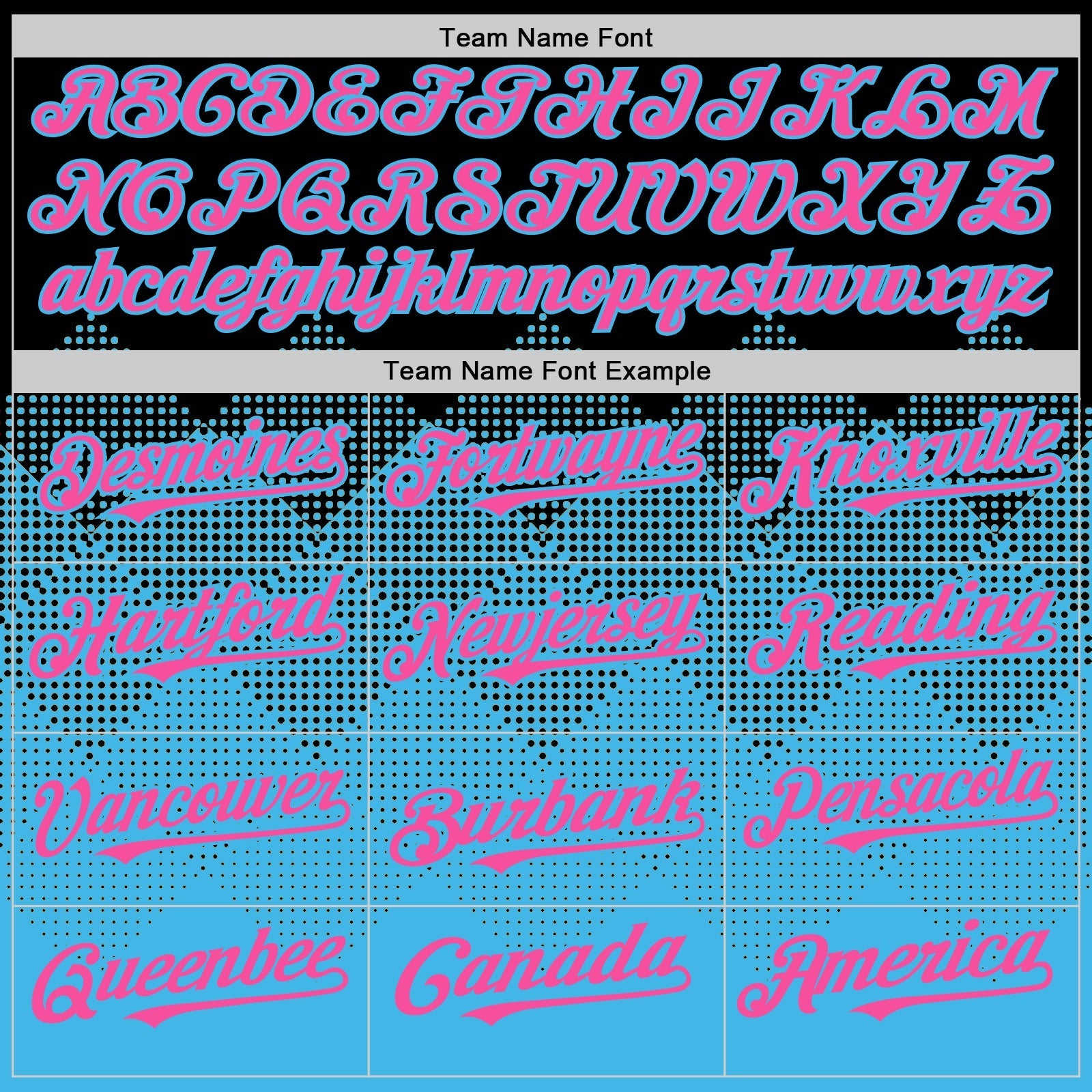 Custom Black Pink-Sky Blue 3D Pattern Design Gradient Square Shapes Authentic Baseball Jersey baseball jersey product view 4