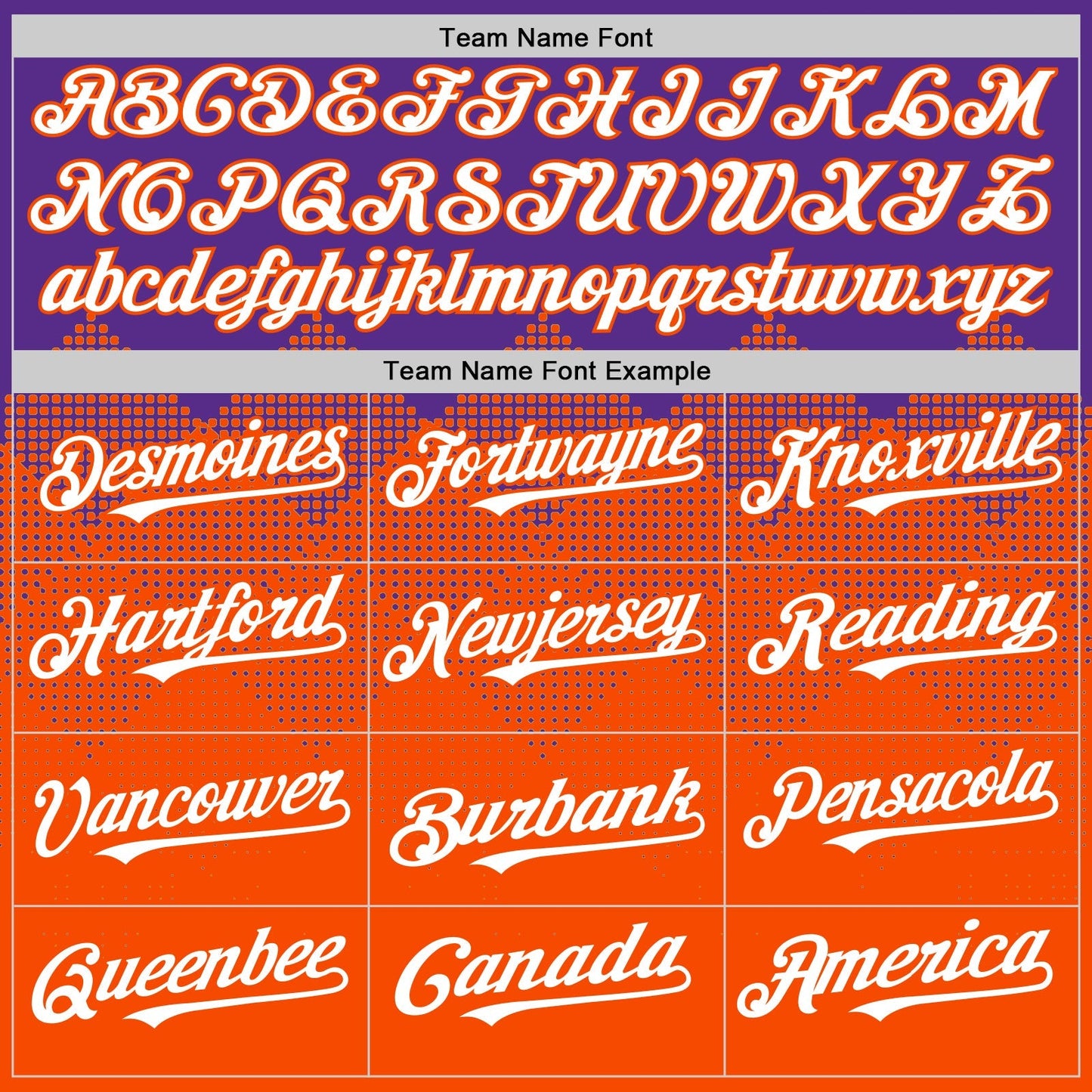 Custom Purple White-Orange 3D Pattern Design Gradient Square Shapes Authentic Baseball Jersey baseball jersey product view 4