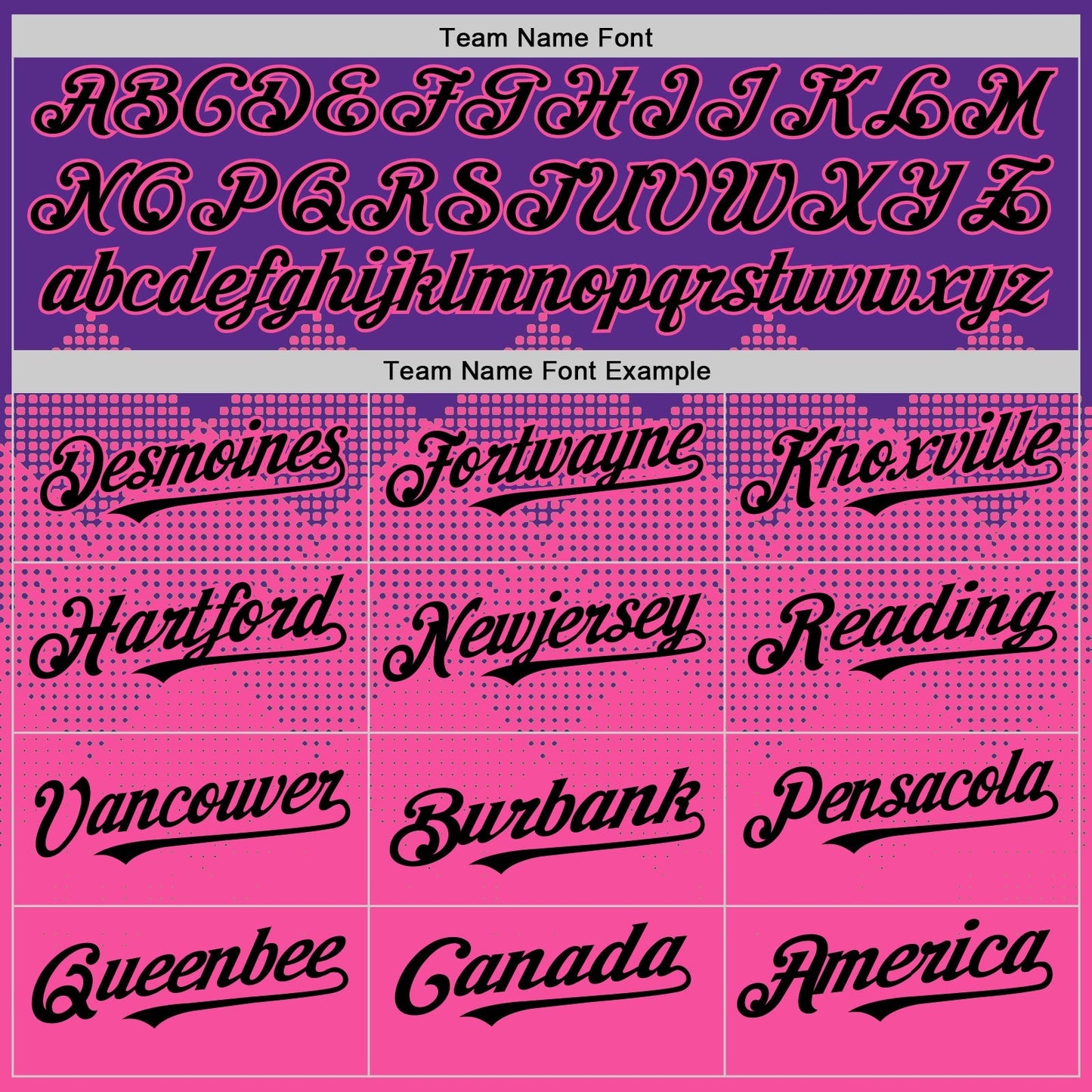 Custom Purple Black-Pink 3D Pattern Design Gradient Square Shapes Authentic Baseball Jersey baseball jersey product view 4