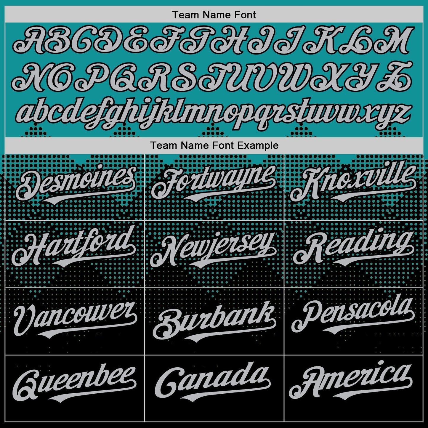 Custom Teal Gray-Black 3D Pattern Design Gradient Square Shapes Authentic Baseball Jersey baseball jersey product view 4