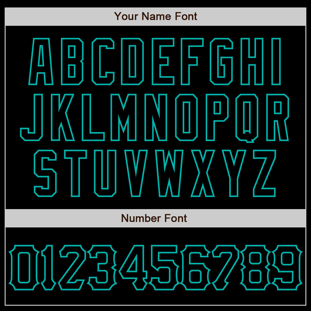Custom Black Aqua 3D Pattern Design Abstract Splatter Grunge Art Authentic Baseball Jersey baseball jersey product view 5