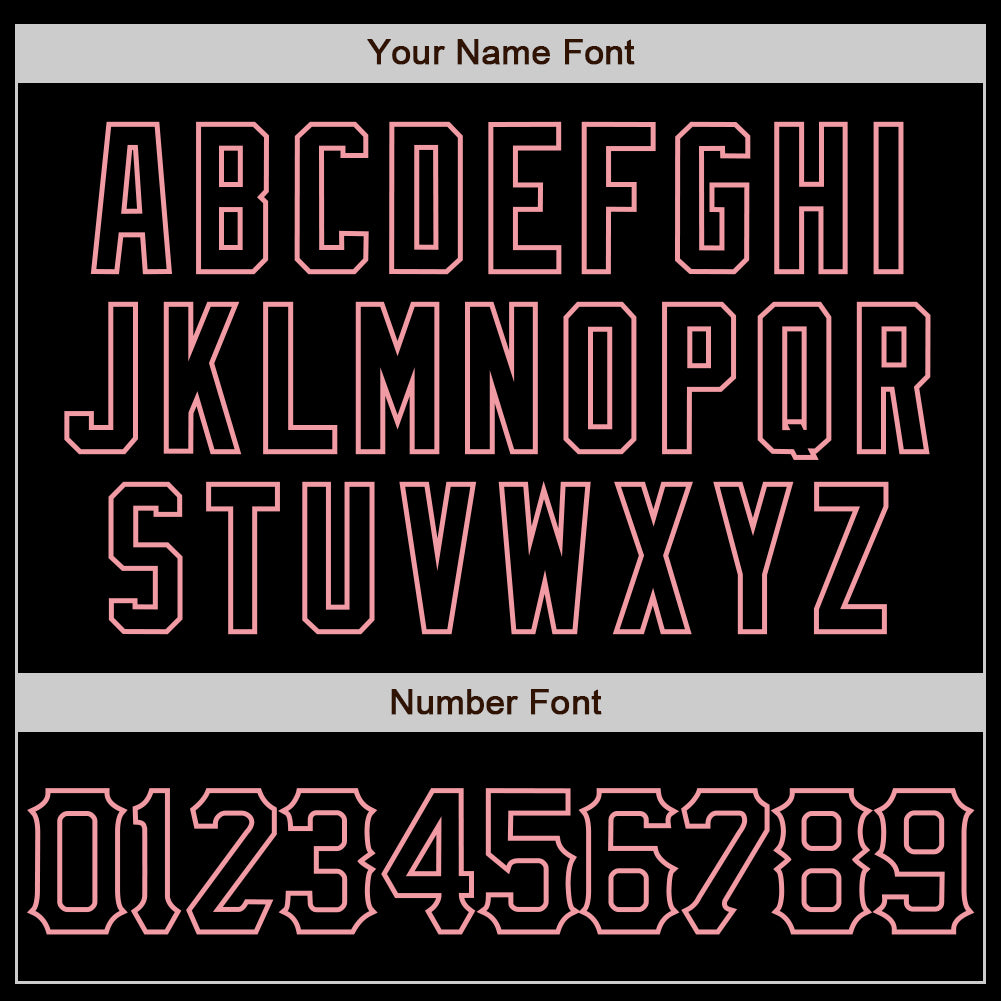 Custom Black Medium Pink 3D Pattern Design Abstract Splatter Grunge Art Authentic Baseball Jersey baseball jersey product view 5