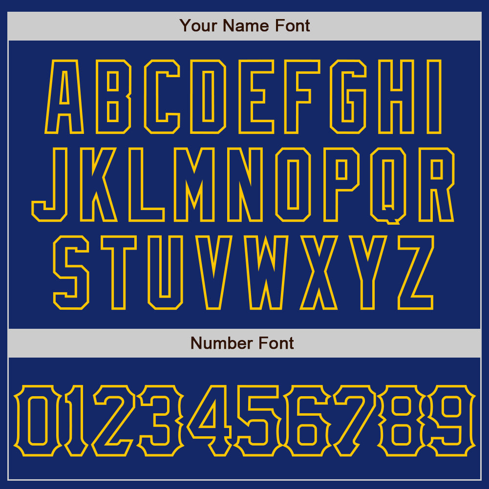 Custom Royal Yellow 3D Pattern Design Abstract Splatter Grunge Art Authentic Baseball Jersey baseball jersey product view 5