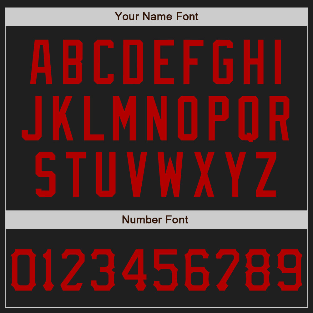 Custom Graffiti Pattern Red-Black 3D Scratch Authentic Baseball Jersey baseball jersey product view 5