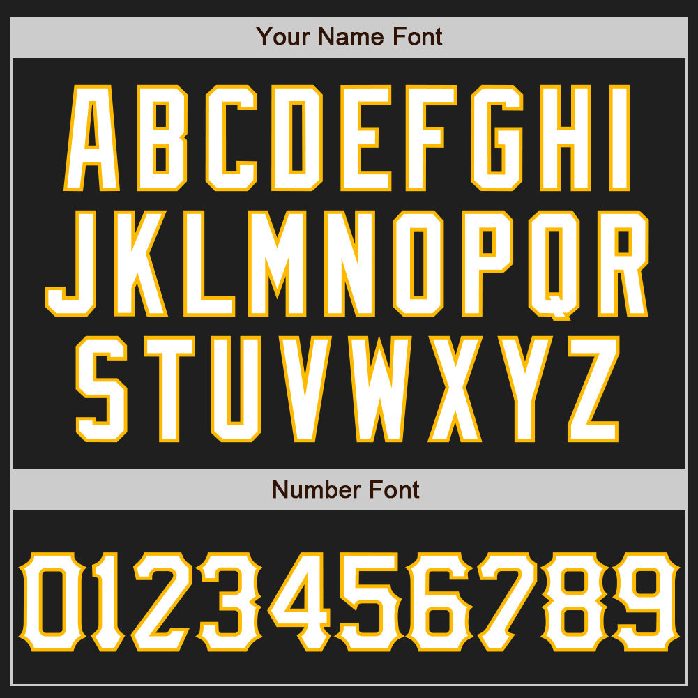 Custom Graffiti Pattern Black Neon Green-Gold 3D Scratch Authentic Baseball Jersey baseball jersey product view 5