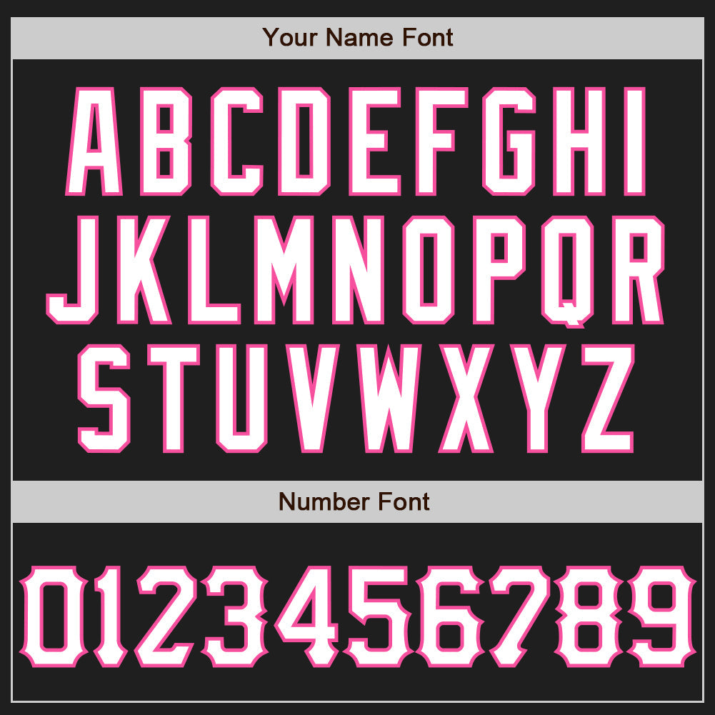 Custom Graffiti Pattern Black Sky Blue-Pink 3D Scratch Authentic Baseball Jersey baseball jersey product view 5