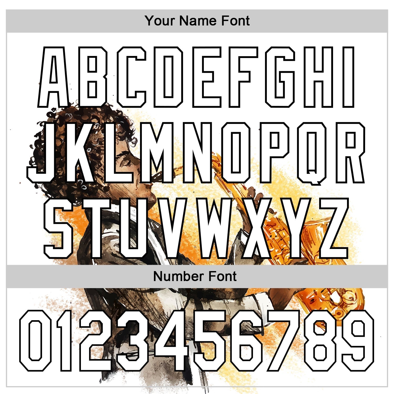Custom White Black 3D Pattern Design International Jazz Day Authentic Baseball Jersey baseball jersey product view 5