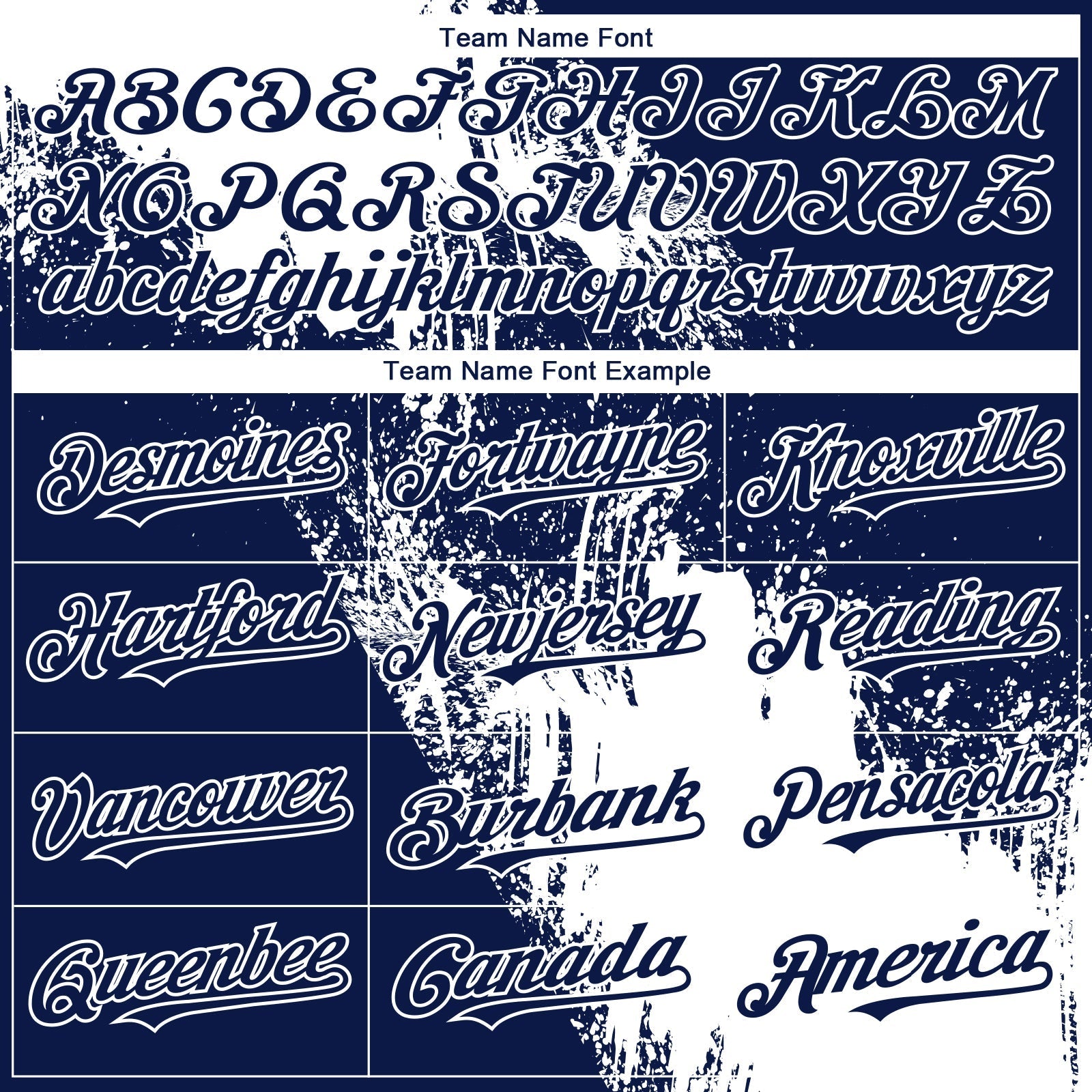 Custom Navy White 3D Pattern Design Abstract Brush Stroke Authentic Baseball Jersey baseball jersey product view 4