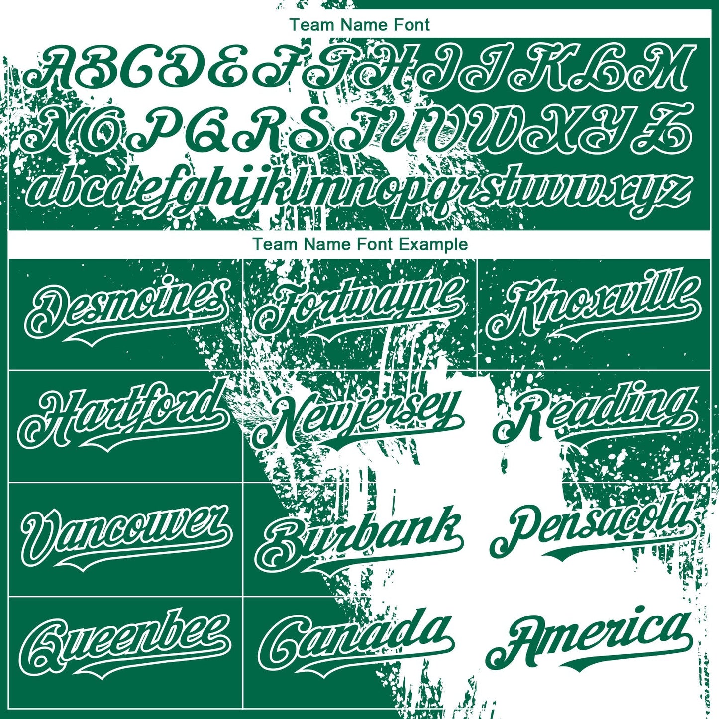 Custom Kelly Green White 3D Pattern Design Abstract Brush Stroke Authentic Baseball Jersey baseball jersey product view 4