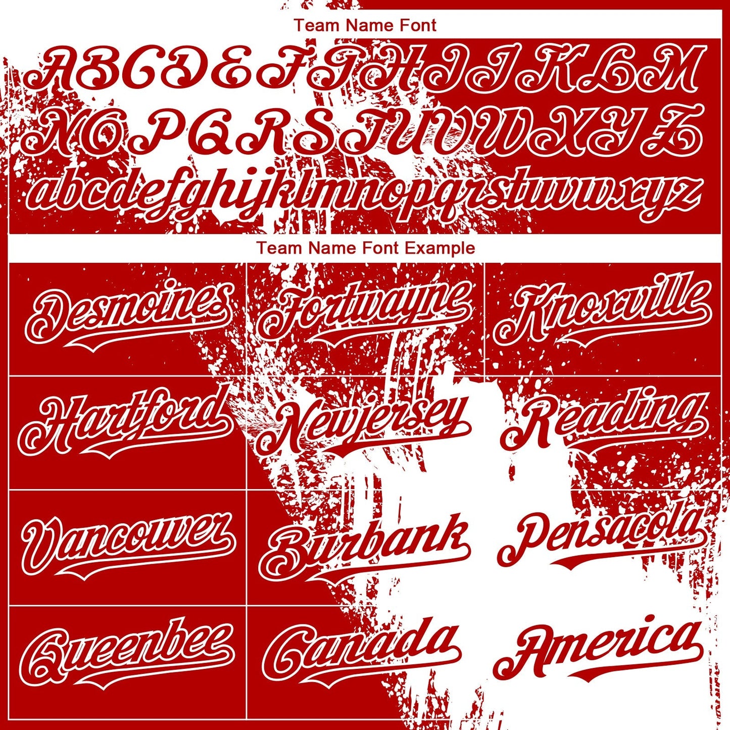 Custom Red White 3D Pattern Design Abstract Brush Stroke Authentic Baseball Jersey baseball jersey product view 4