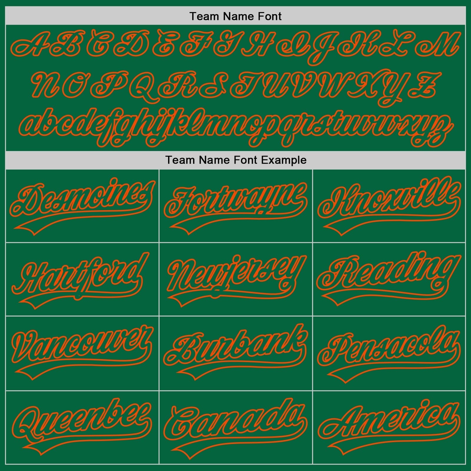 Custom Kelly Green Orange 3D Pattern Design Curve Lines Authentic Baseball Jersey baseball jersey product view 4