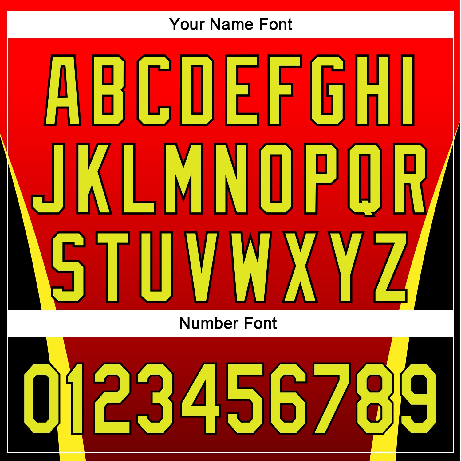 Custom Red Neon Yellow-Black 3D Pattern Design Side Stripes Authentic Baseball Jersey baseball jersey product view 5
