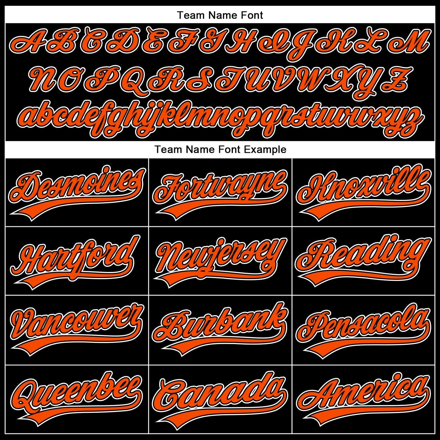 Custom Black Orange-White 3D Pattern Design Curve Solid Authentic Baseball Jersey baseball jersey product view 4