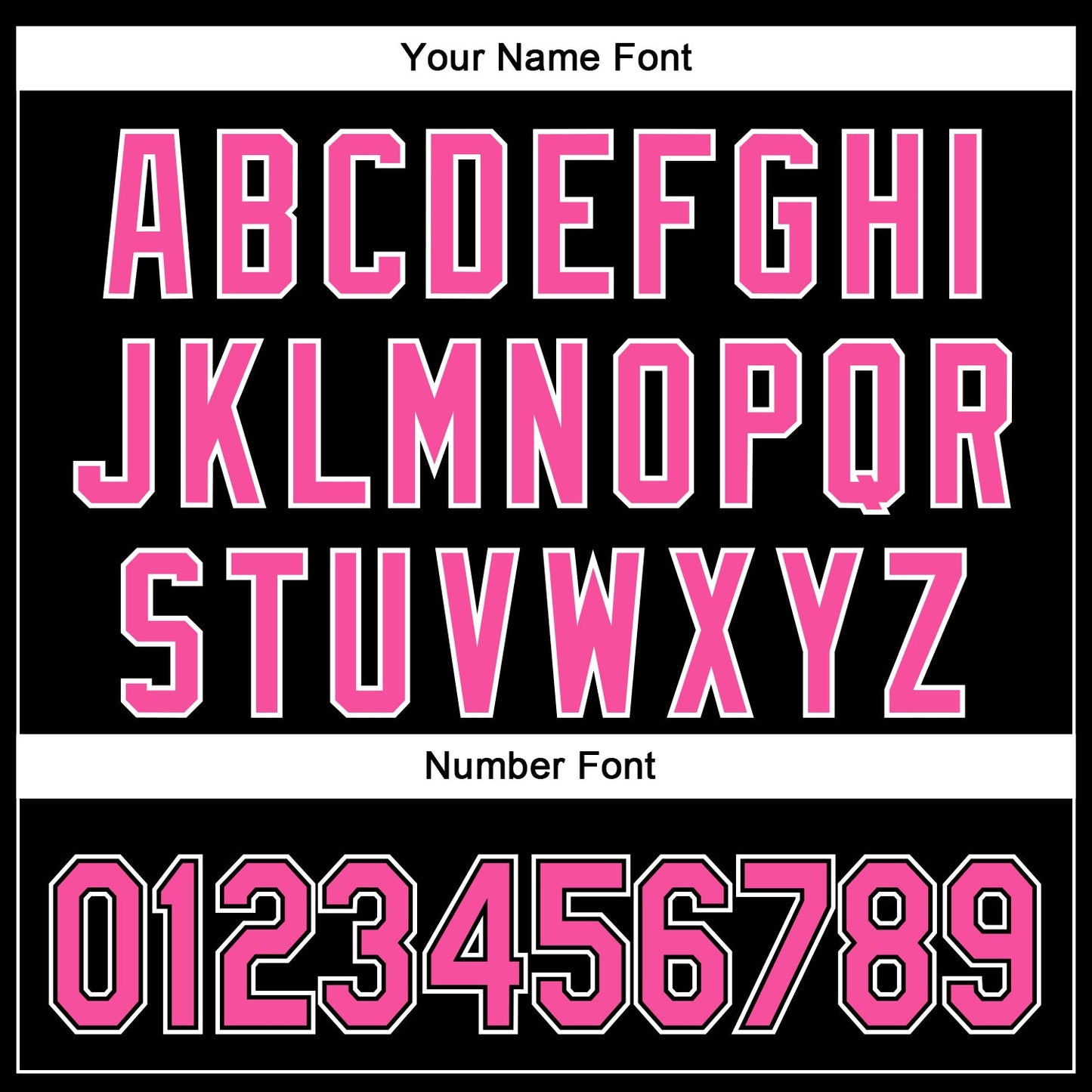 Custom Black Pink-White 3D Pattern Design Curve Solid Authentic Baseball Jersey baseball jersey product view 5