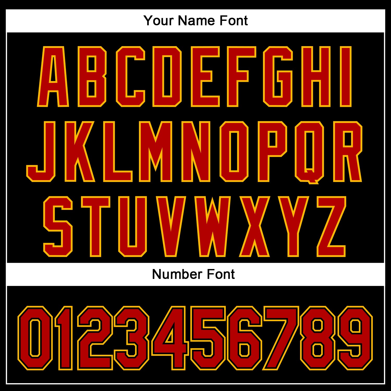 Custom Black Red-Gold 3D Pattern Design Curve Solid Authentic Baseball Jersey baseball jersey product view 5