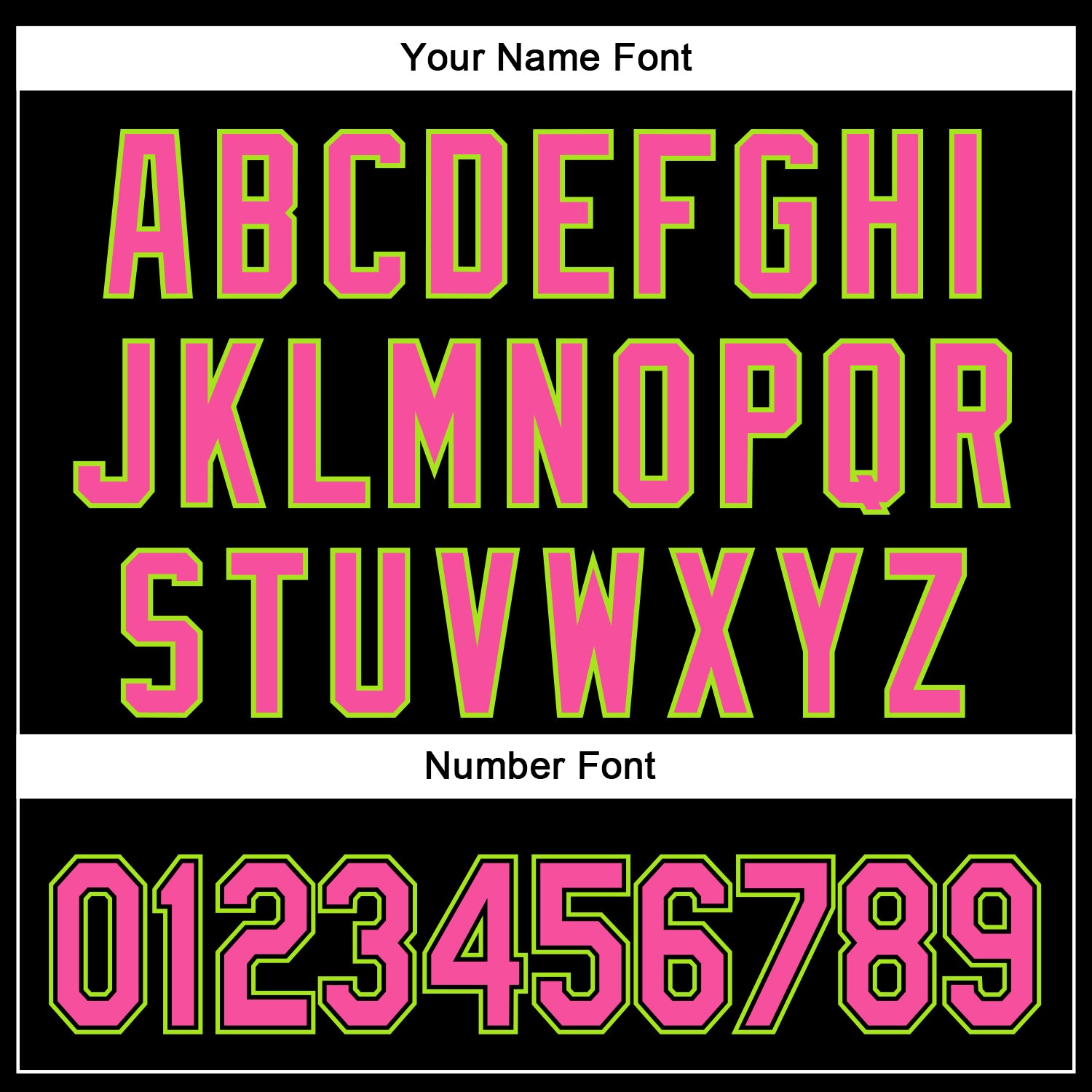 Custom Black Pink-Neon Green 3D Pattern Design Curve Solid Authentic Baseball Jersey baseball jersey product view 5