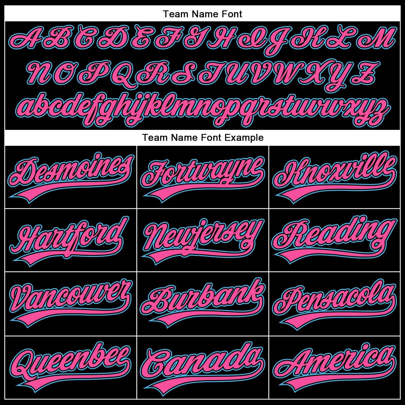 Custom Black Sky Blue-Pink 3D Pattern Design Curve Solid Authentic Baseball Jersey baseball jersey product view 4