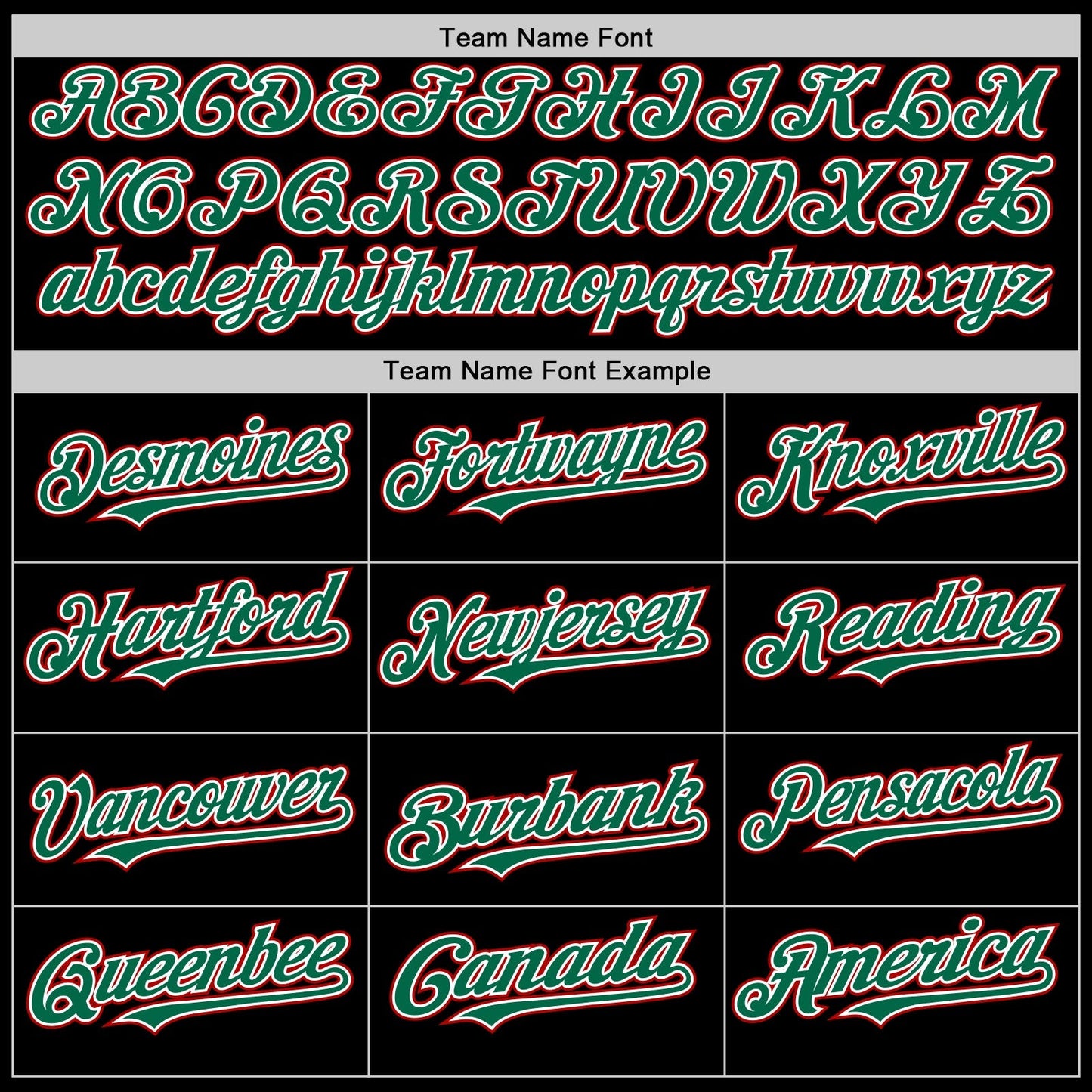 Custom Black Kelly Green-Red Line Authentic Baseball Jersey baseball jersey product view 4