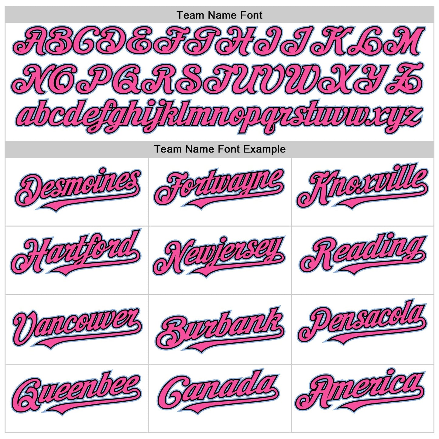 Custom White Pink Black-Light Blue Line Authentic Baseball Jersey baseball jersey product view 5