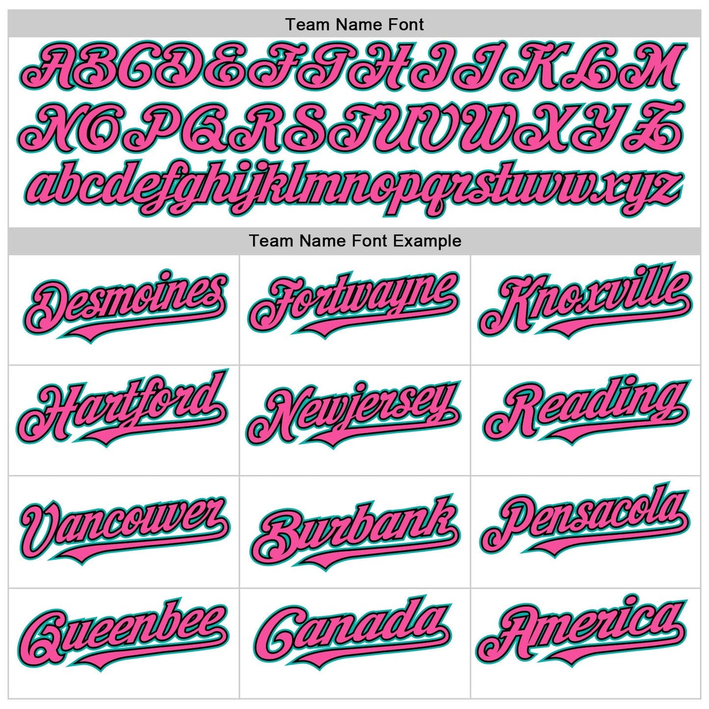 Custom White Pink Black-Aqua Line Authentic Baseball Jersey baseball jersey product view 4