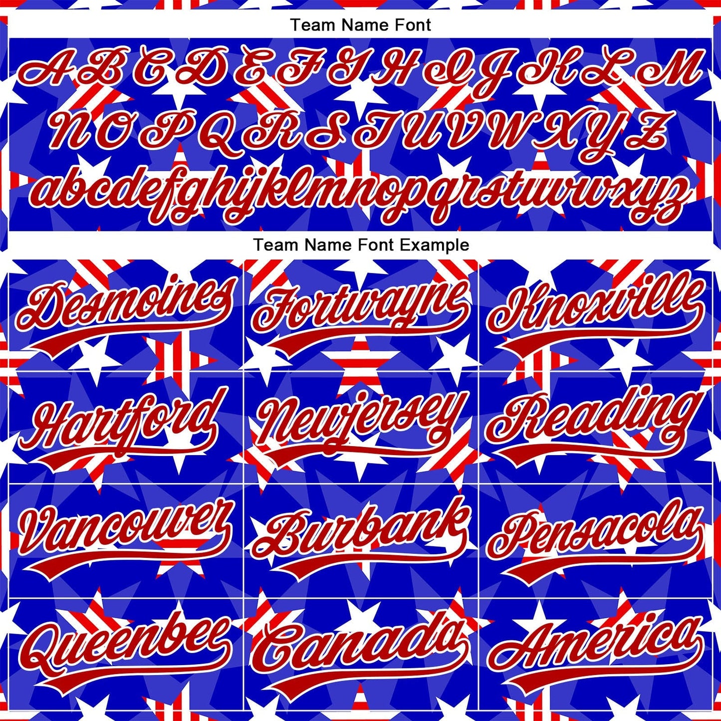 Custom Royal Red-White 3D American Flag Patriotic Authentic Baseball Jersey baseball jersey product view 4