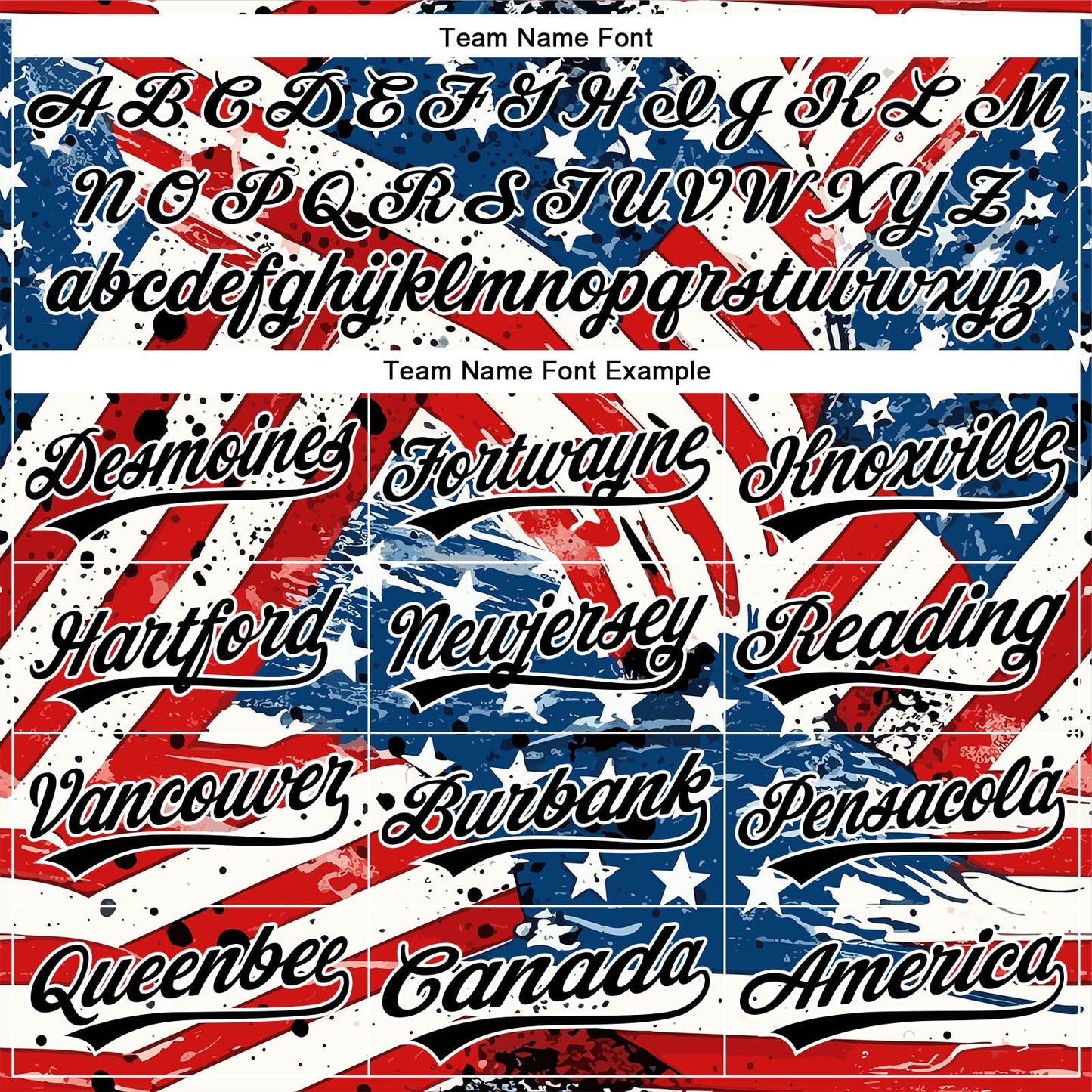 Custom White Black Royal-Red 3D American Flag Patriotic Authentic Baseball Jersey baseball jersey product view 4