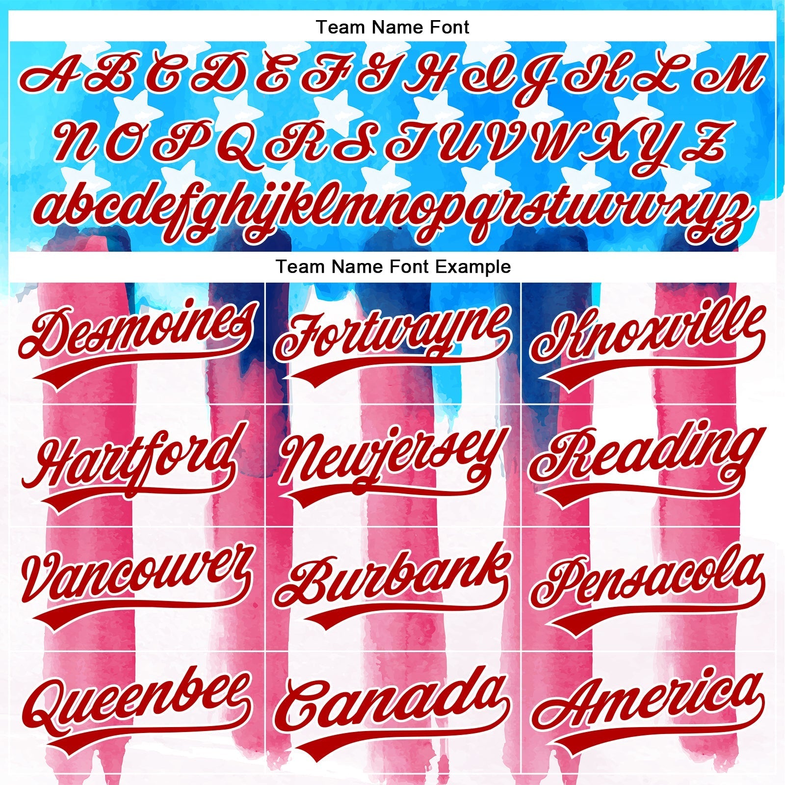 Custom Electric Blue Red-White 3D American Flag Patriotic Authentic Baseball Jersey baseball jersey product view 4