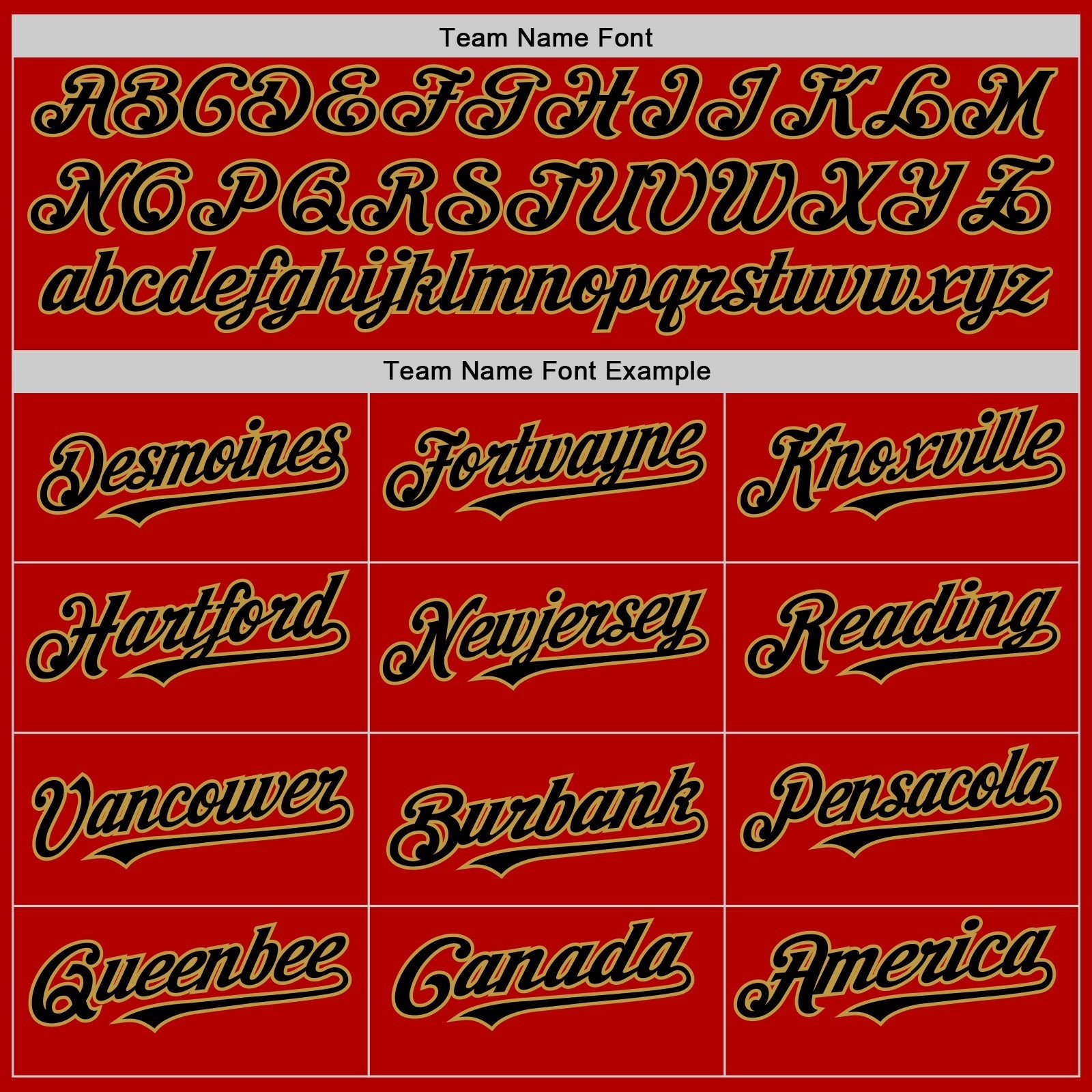 Custom Red Black-Old Gold Line Authentic Baseball Jersey baseball jersey product view 4