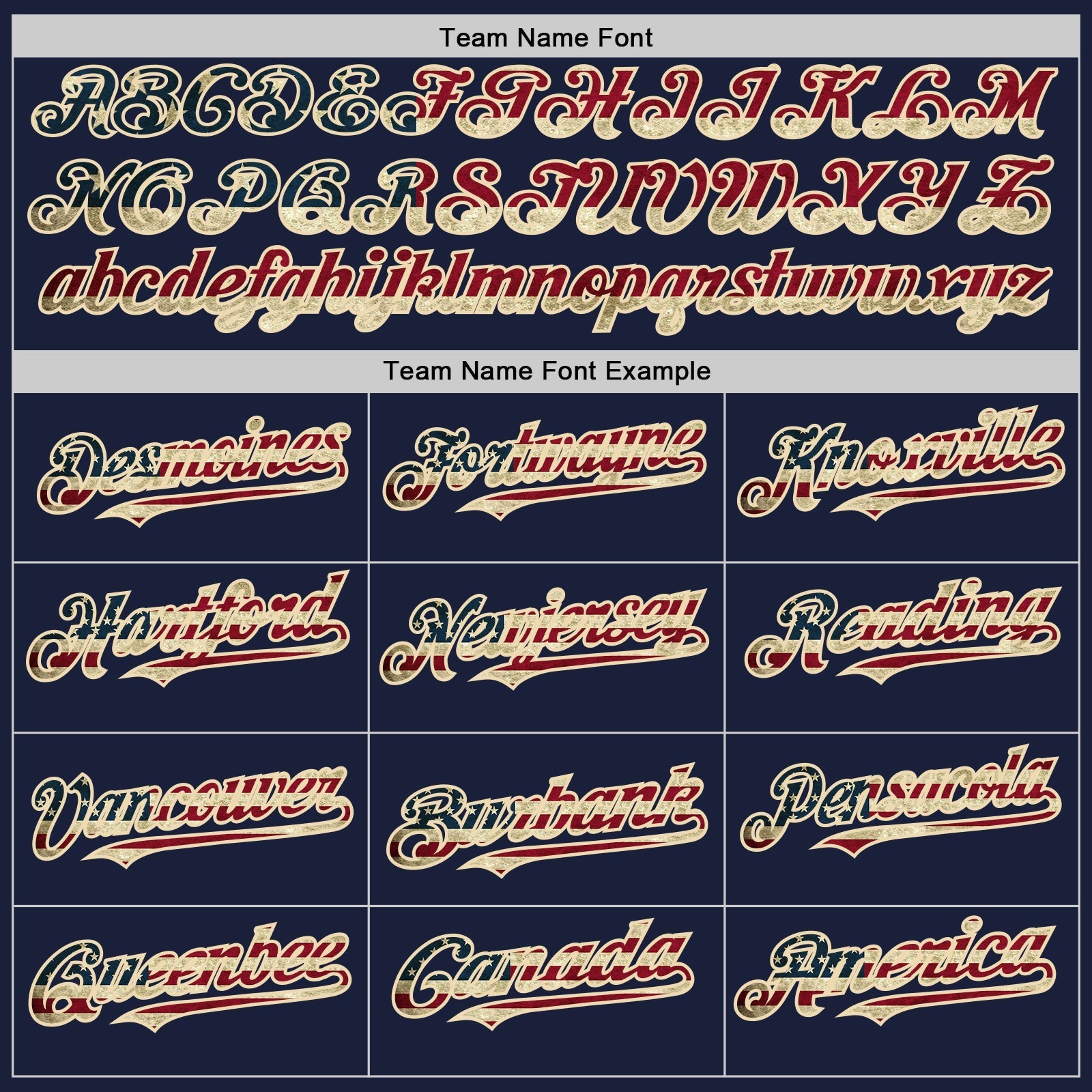 Custom Navy Vintage USA Flag Cream-Maroon Line Authentic Baseball Jersey baseball jersey product view 4