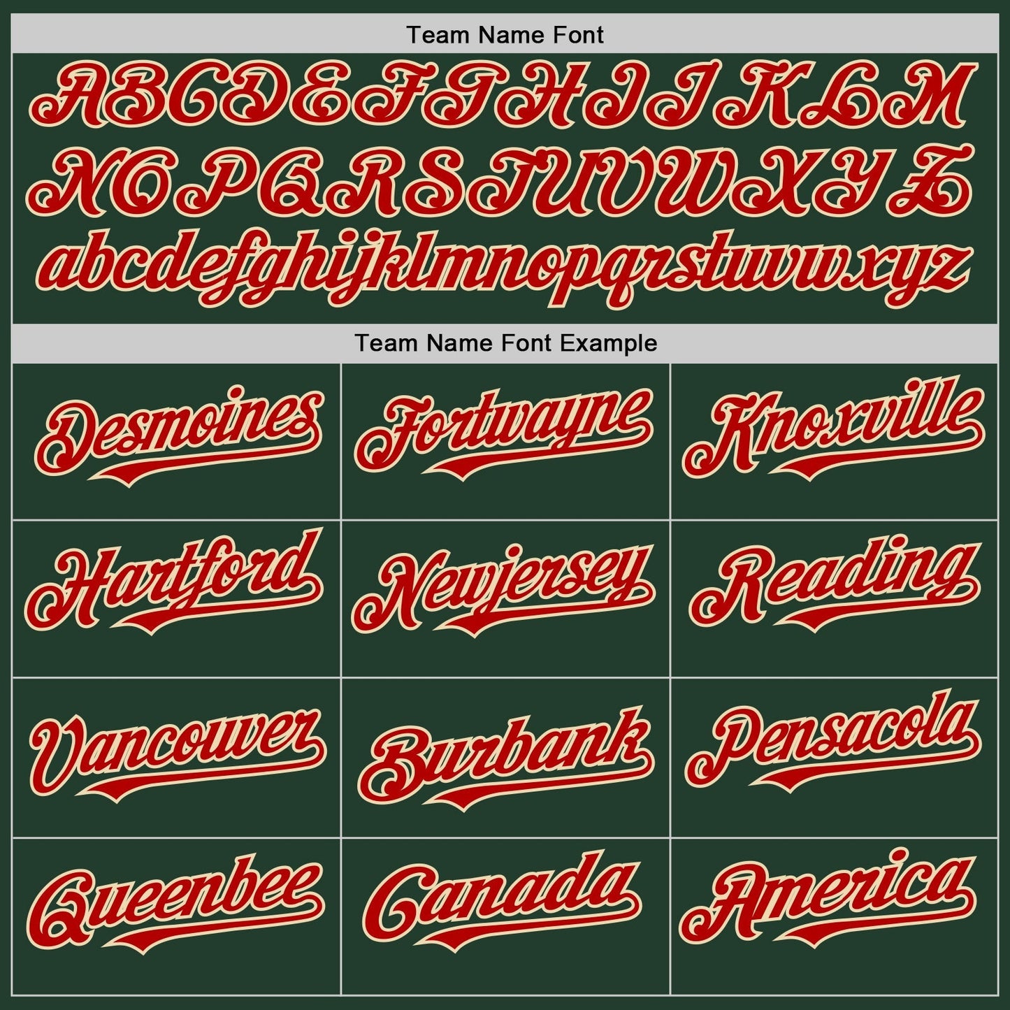 Custom Green Red-Cream Line Authentic Baseball Jersey baseball jersey product view 4