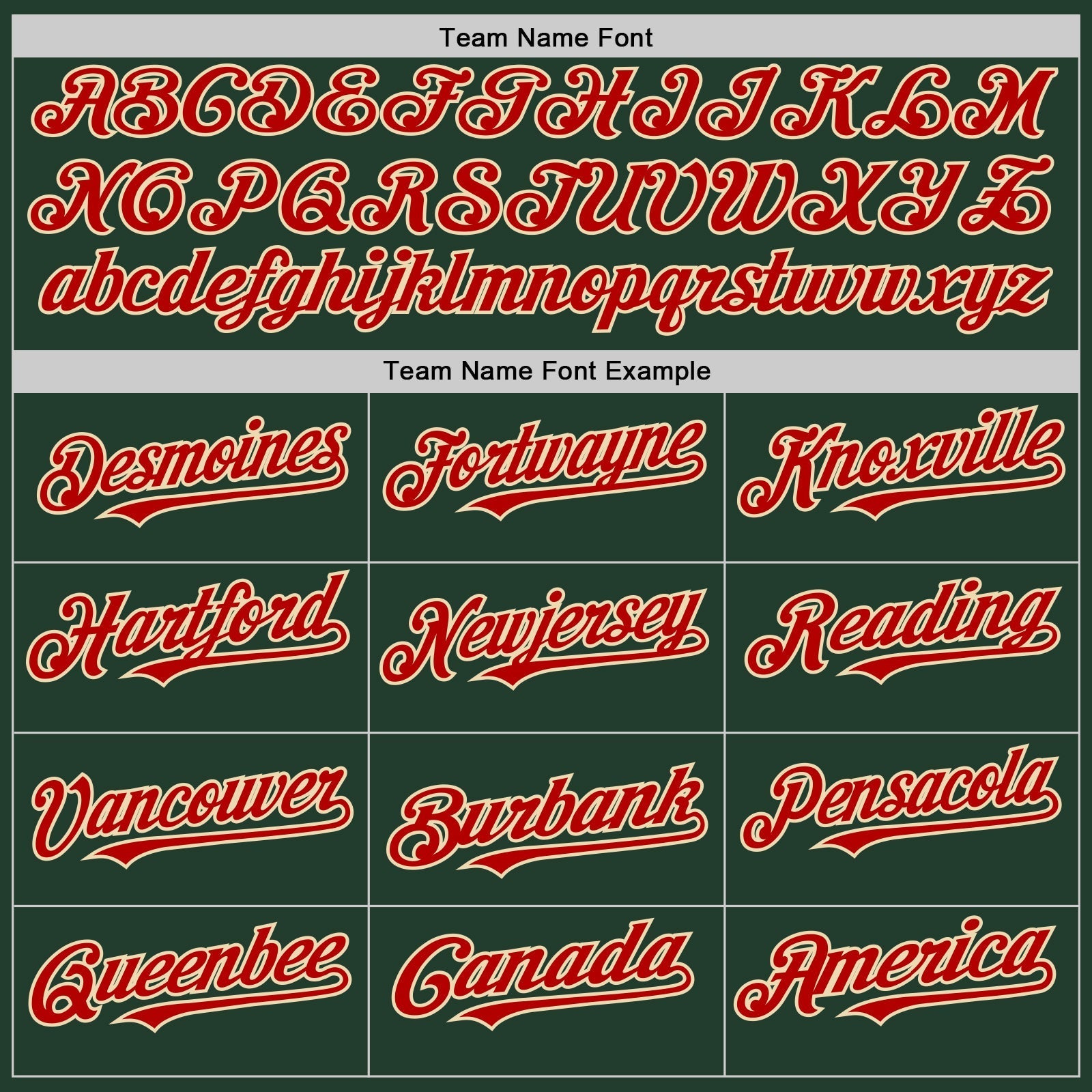 Custom Green Red-Cream Line Authentic Baseball Jersey baseball jersey product view 4