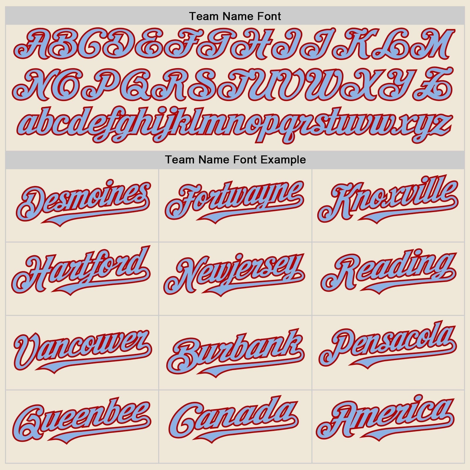 Custom Cream Light Blue-Red Line Authentic Baseball Jersey baseball jersey product view 4