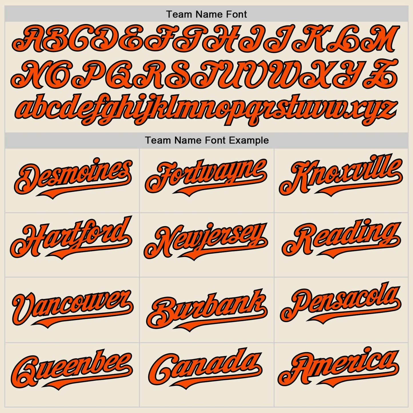 Custom Cream Orange-Black Line Authentic Baseball Jersey baseball jersey product view 4