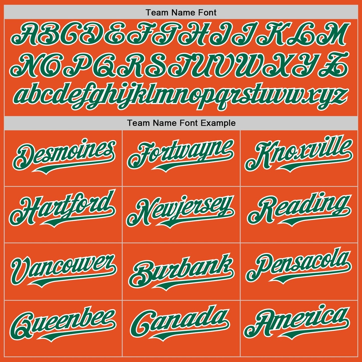 Custom Orange Kelly Green-White Line Authentic Baseball Jersey baseball jersey product view 4