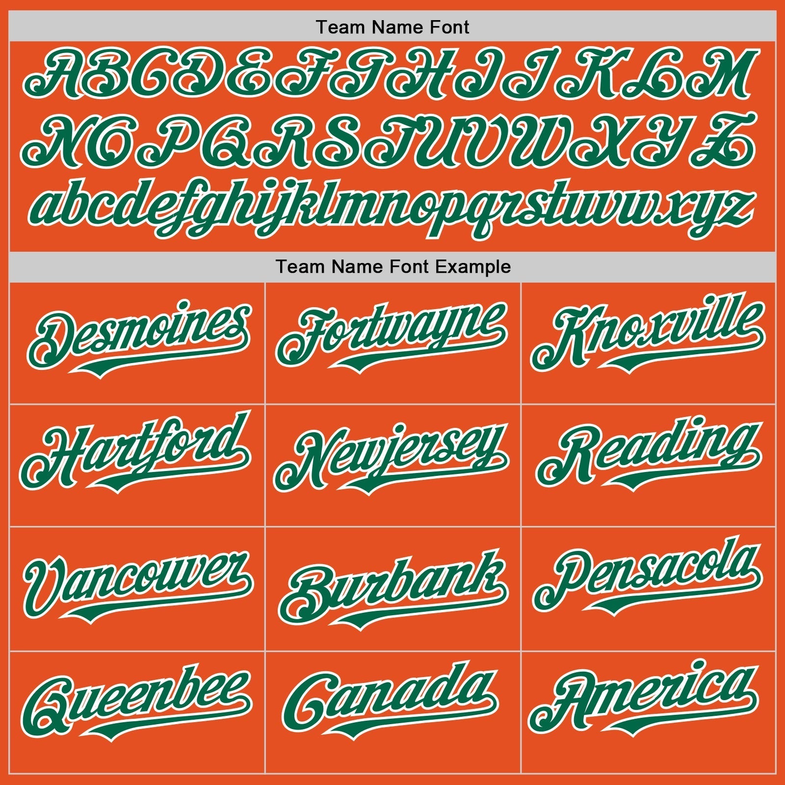 Custom Orange Kelly Green-White Line Authentic Baseball Jersey baseball jersey product view 4
