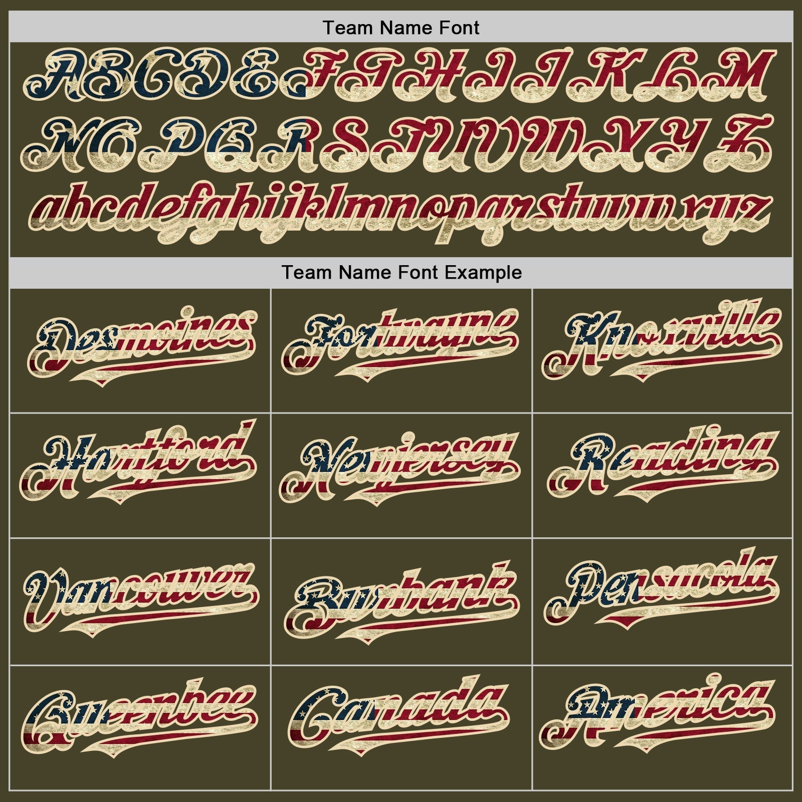 Custom Olive Vintage USA Flag Cream-Maroon Line Authentic Salute To Service Baseball Jersey baseball jersey product view 4