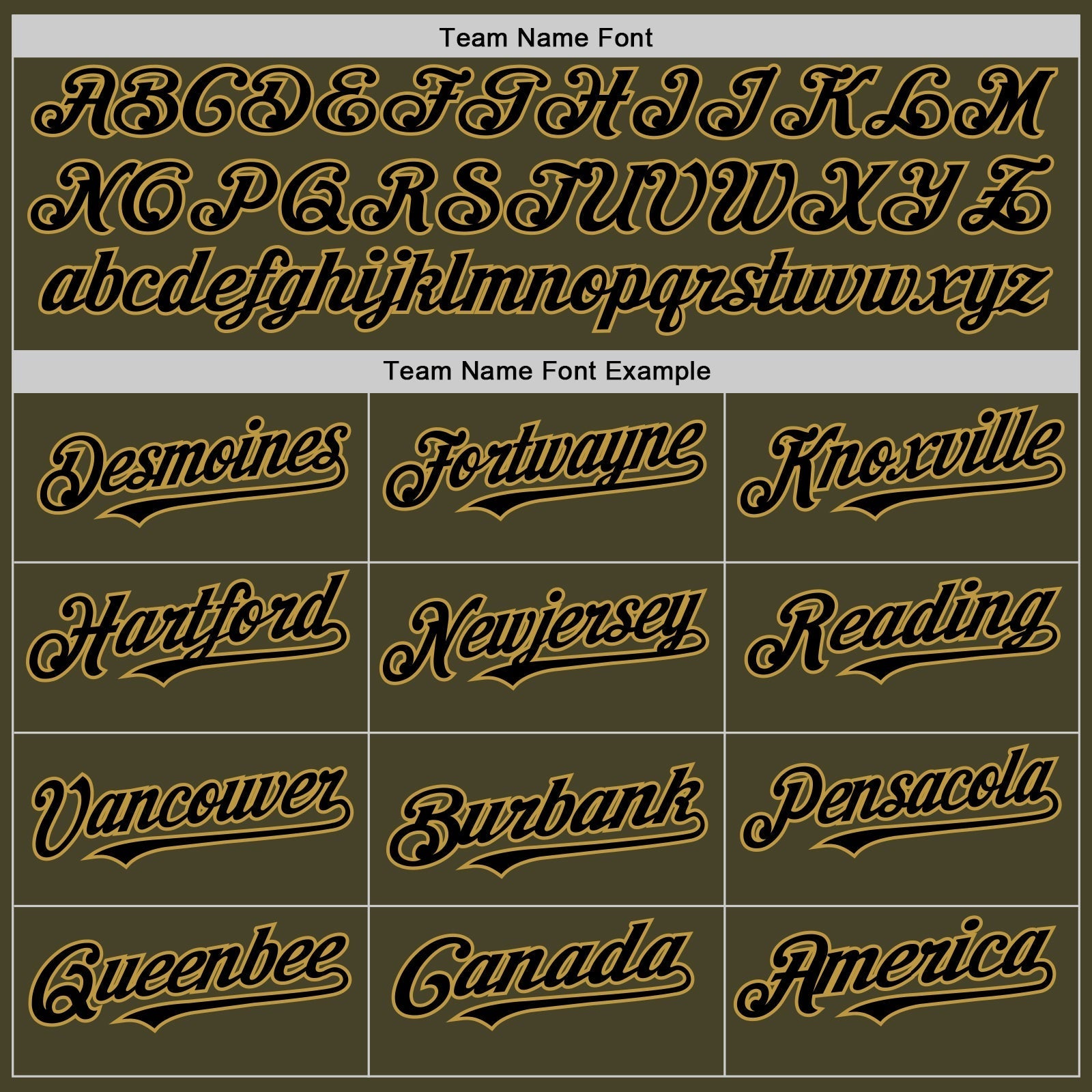 Custom Olive Black-Old Gold Line Authentic Salute To Service Baseball Jersey baseball jersey product view 4