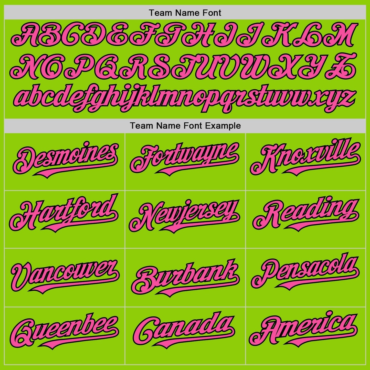 Custom Neon Green Pink-Black Line Authentic Baseball Jersey baseball jersey product view 4